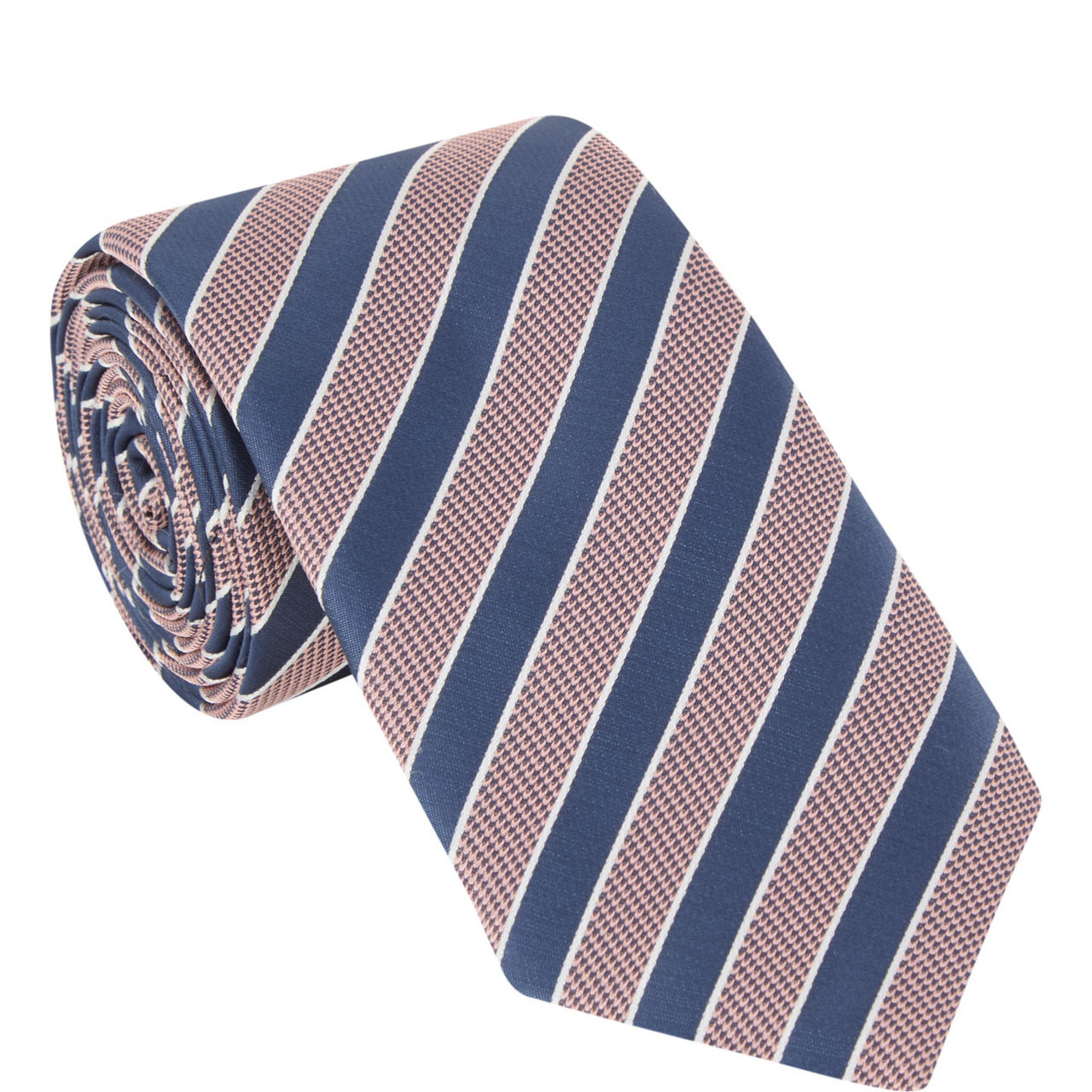 Diagonal Striped Tie