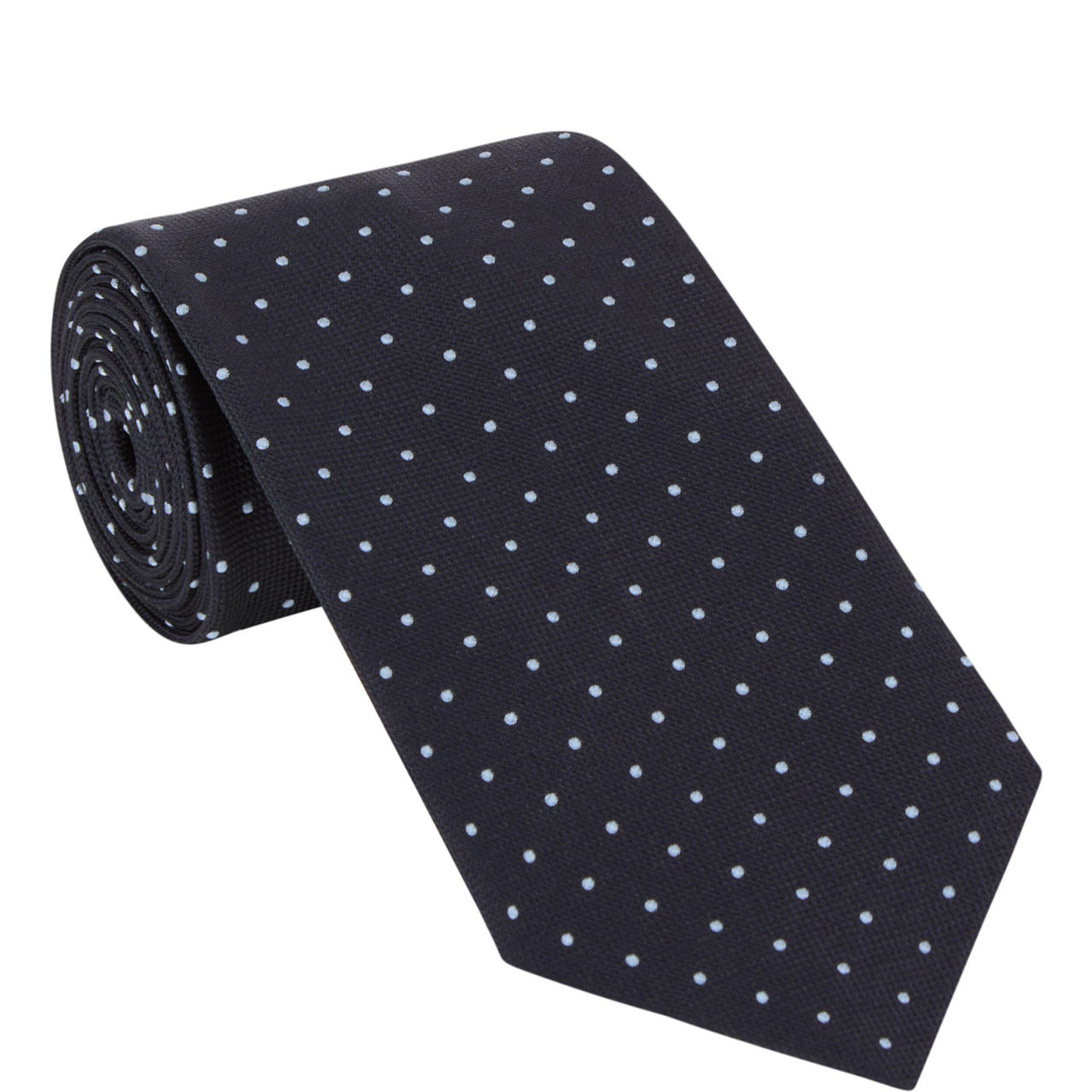 Dotted Silk Tie
