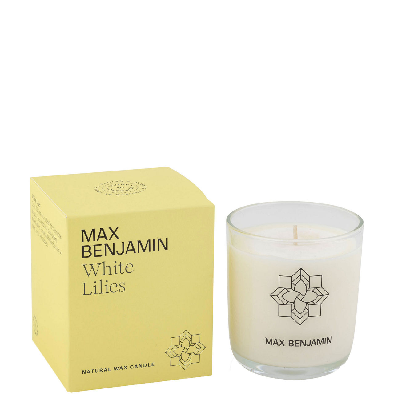 White Lillies Luxury Scented Candle 210g