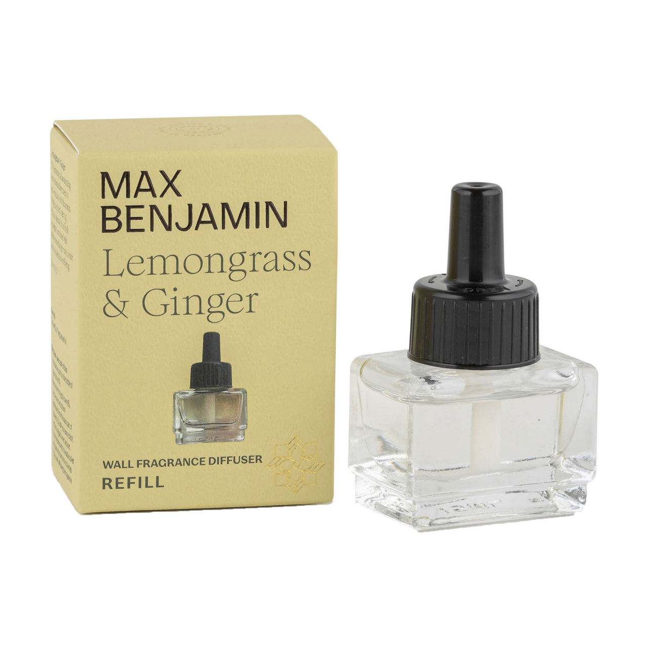Wall Diffuser Refill Lemongrass and Ginger 15ml Wall Diffuser Refill Lemongrass and Ginger 15ml