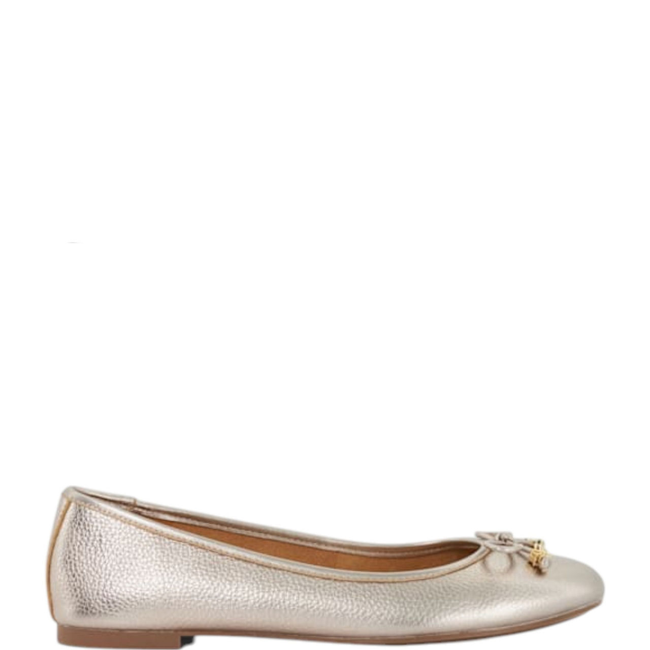 Hallo Charm-Detail Ballet Flats