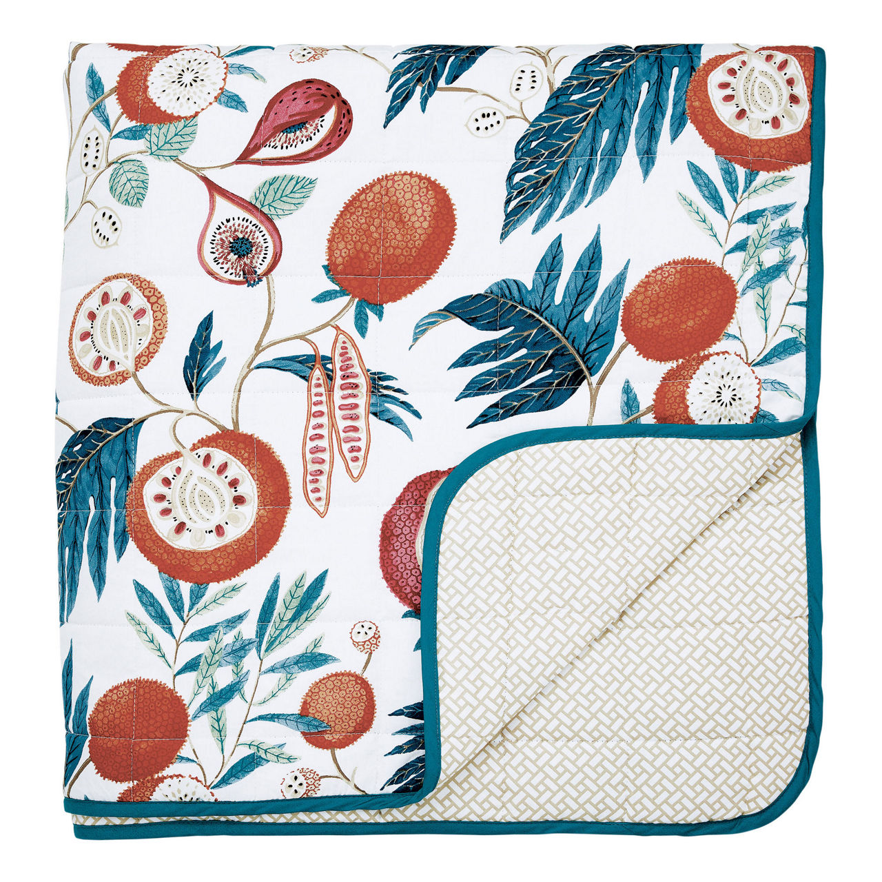 Jack Fruit Throw Indigo-Payaya Jack Fruit Throw Indigo-Payaya