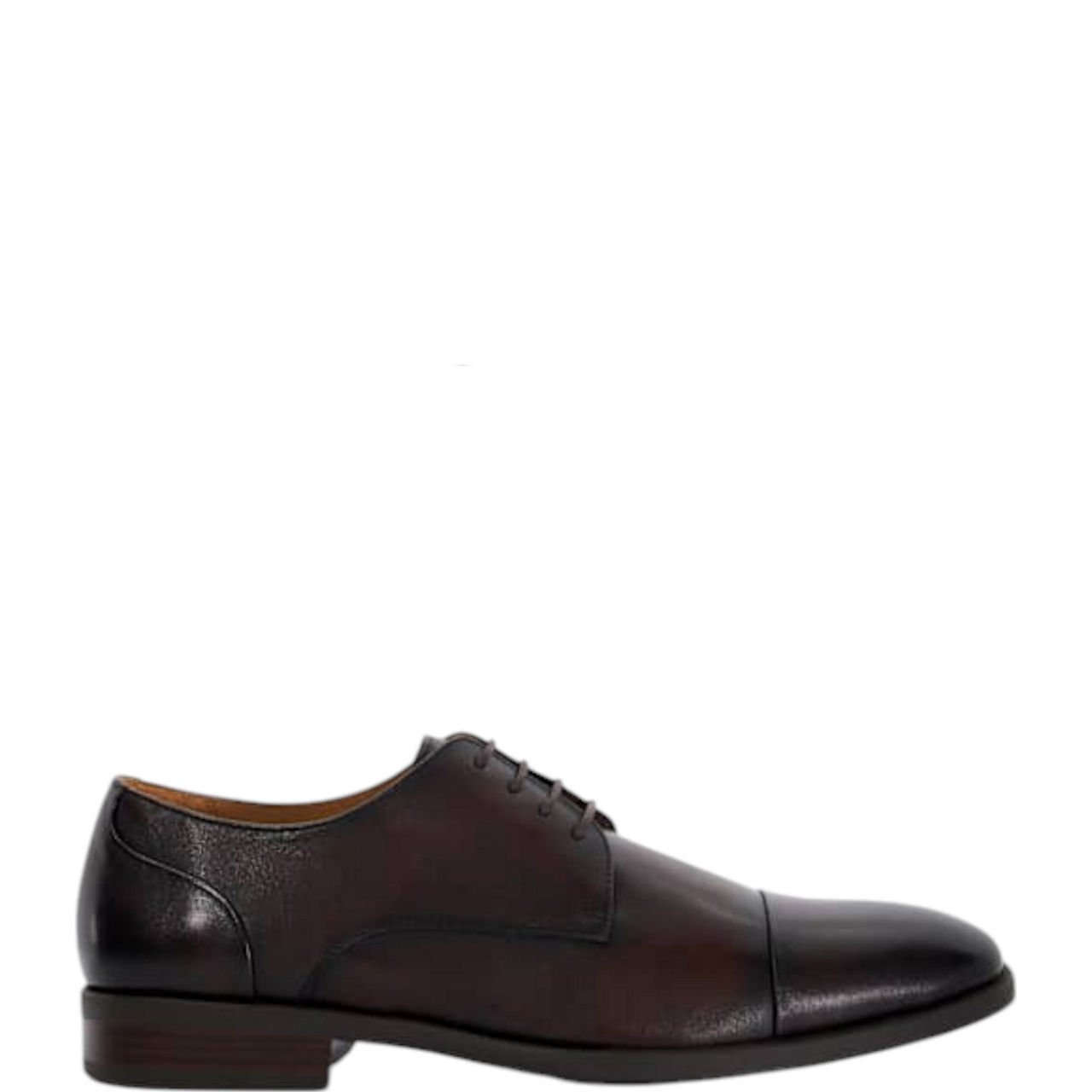 Suffix Leather Toe Cap Derby Shoes