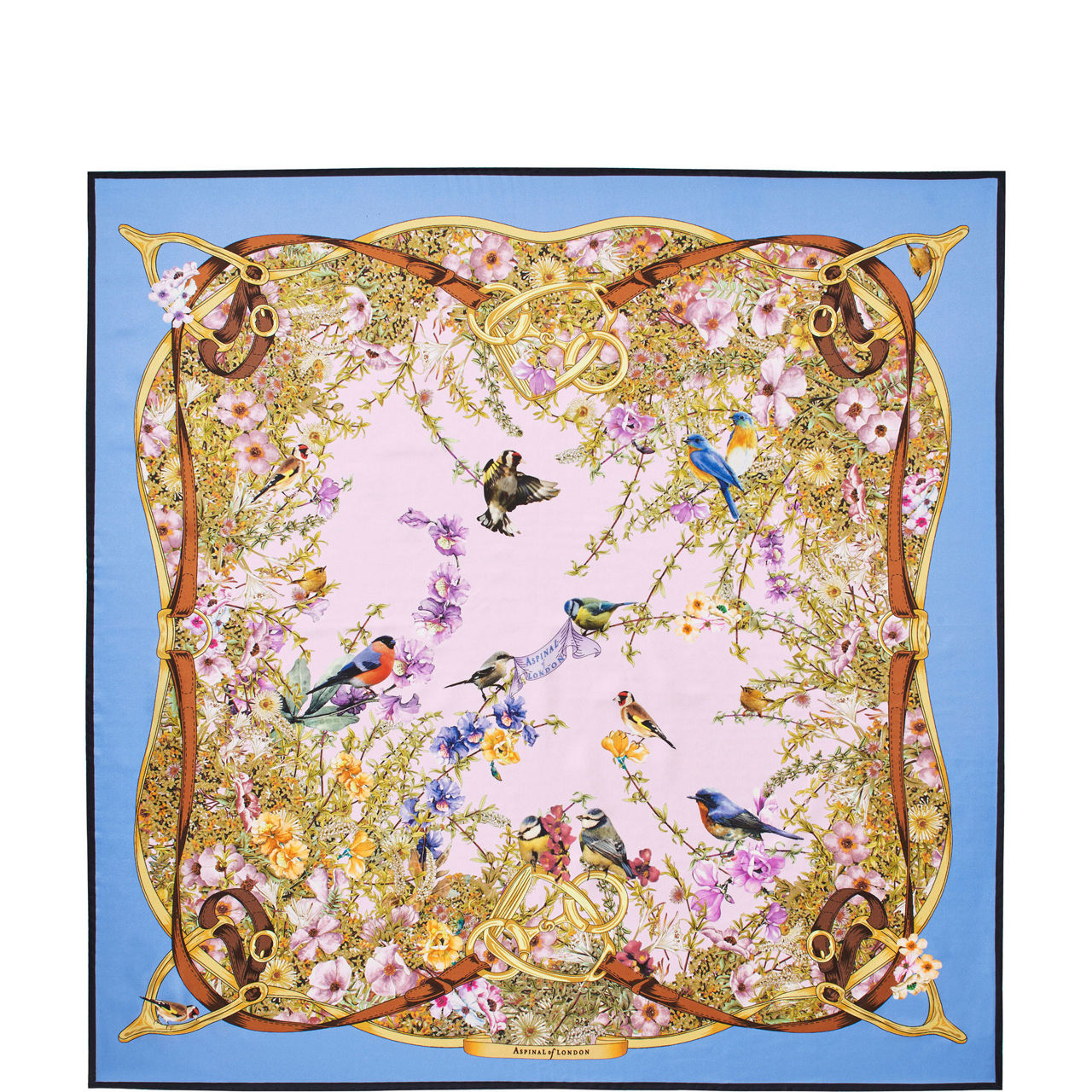 Edwardian Garden Silk Scarf