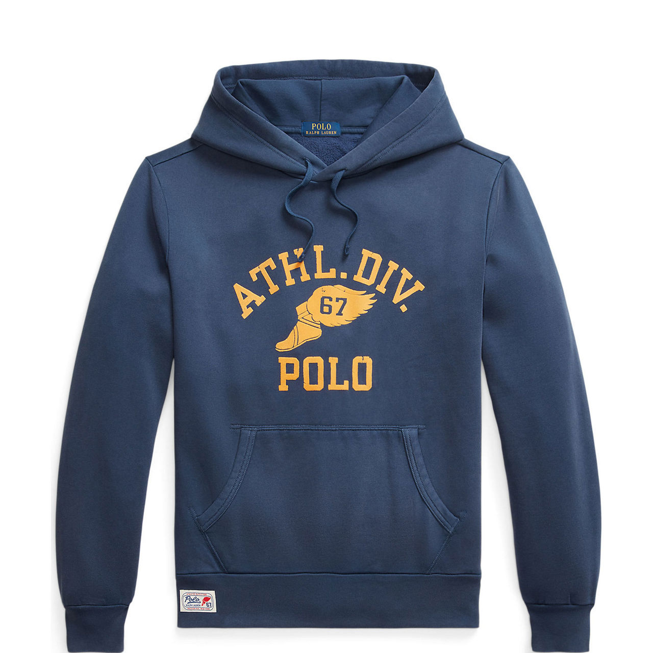 Wing Foot Logo Drawstring Hoodie