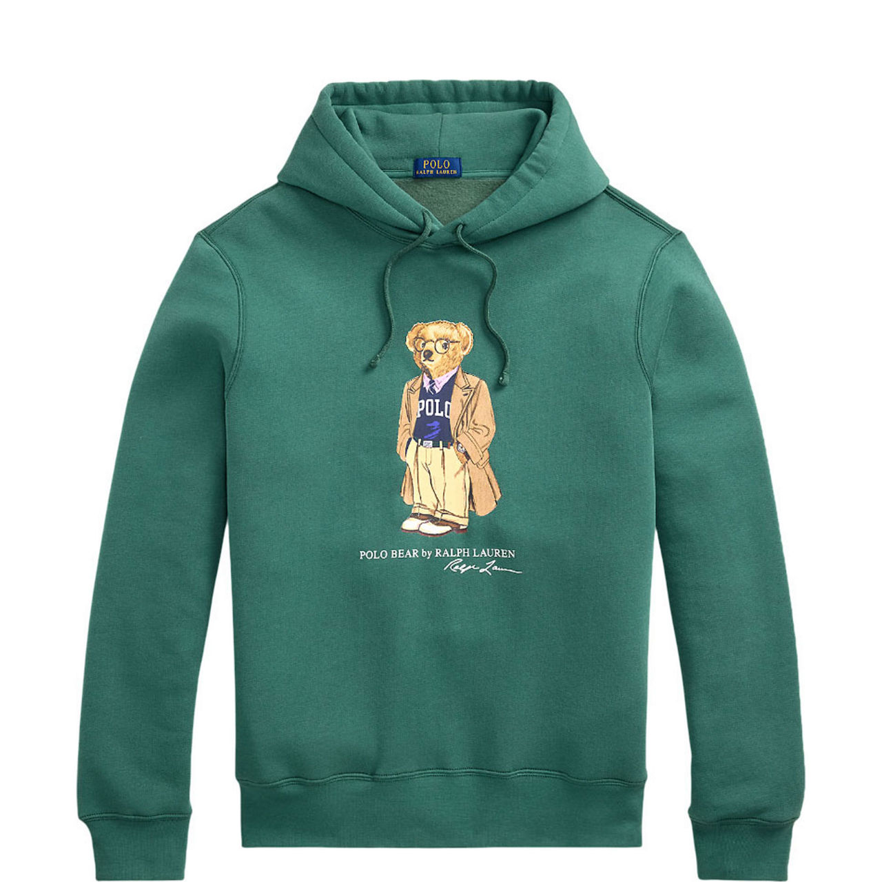 West Village Bear Logo Drawstring Hoodie