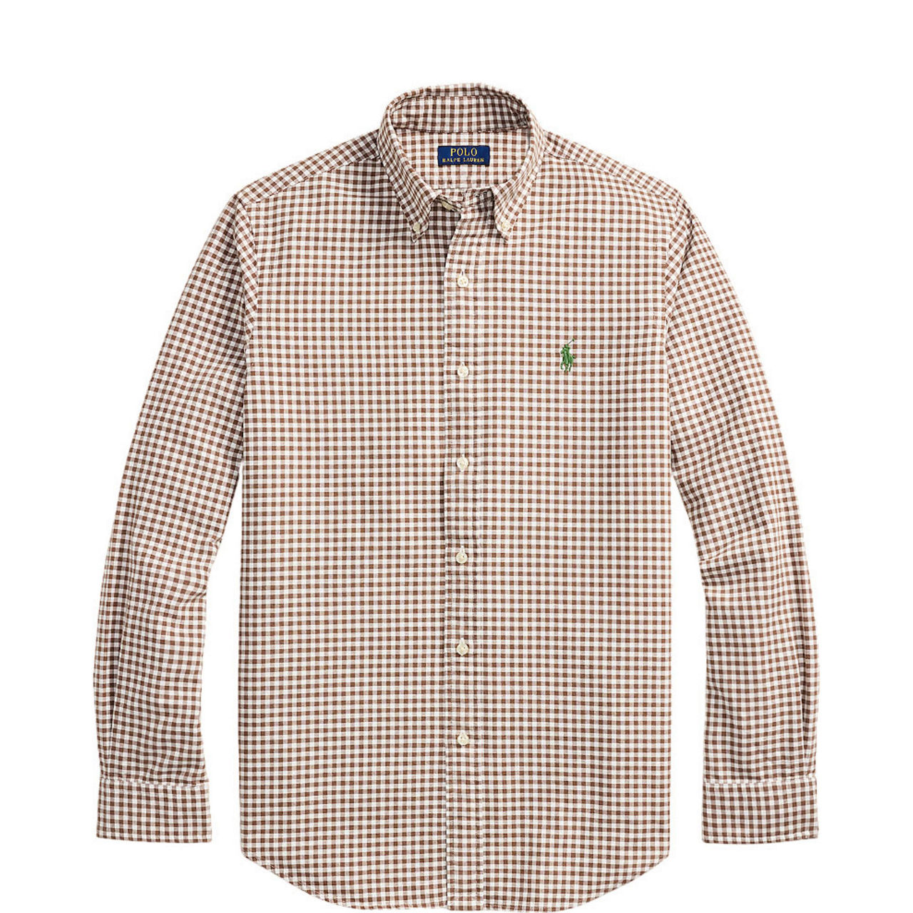 Polo Player Logo Oxford Check Shirt