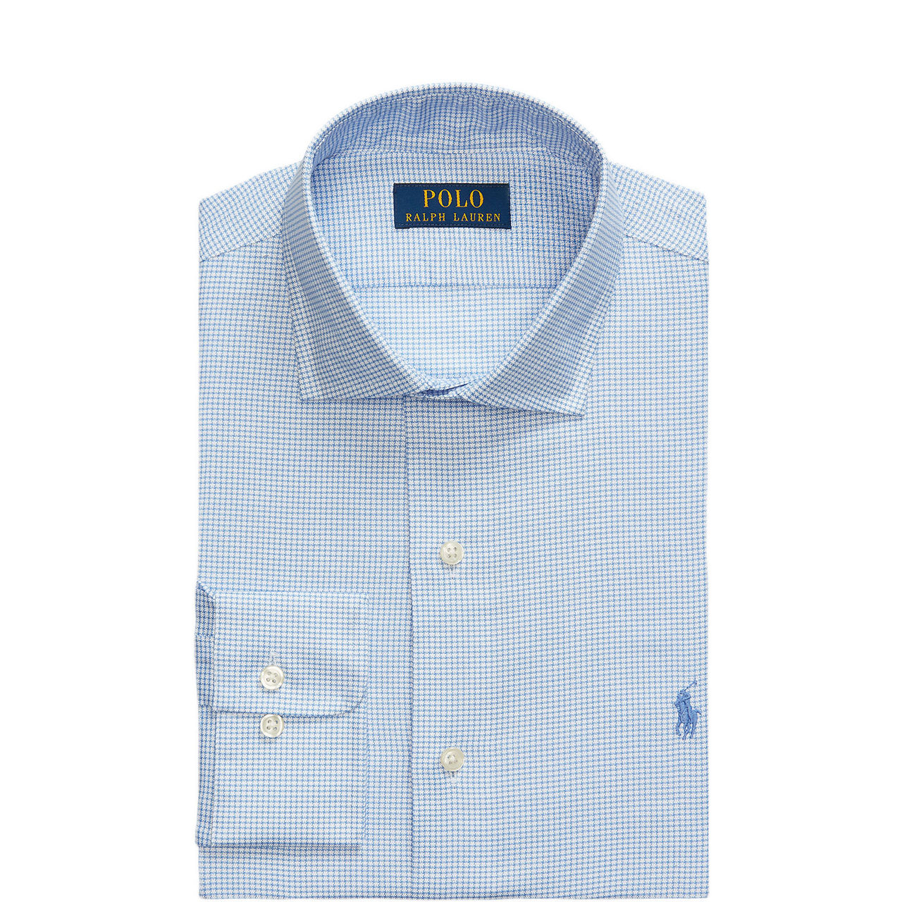 Polo Player Logo Check Shirt