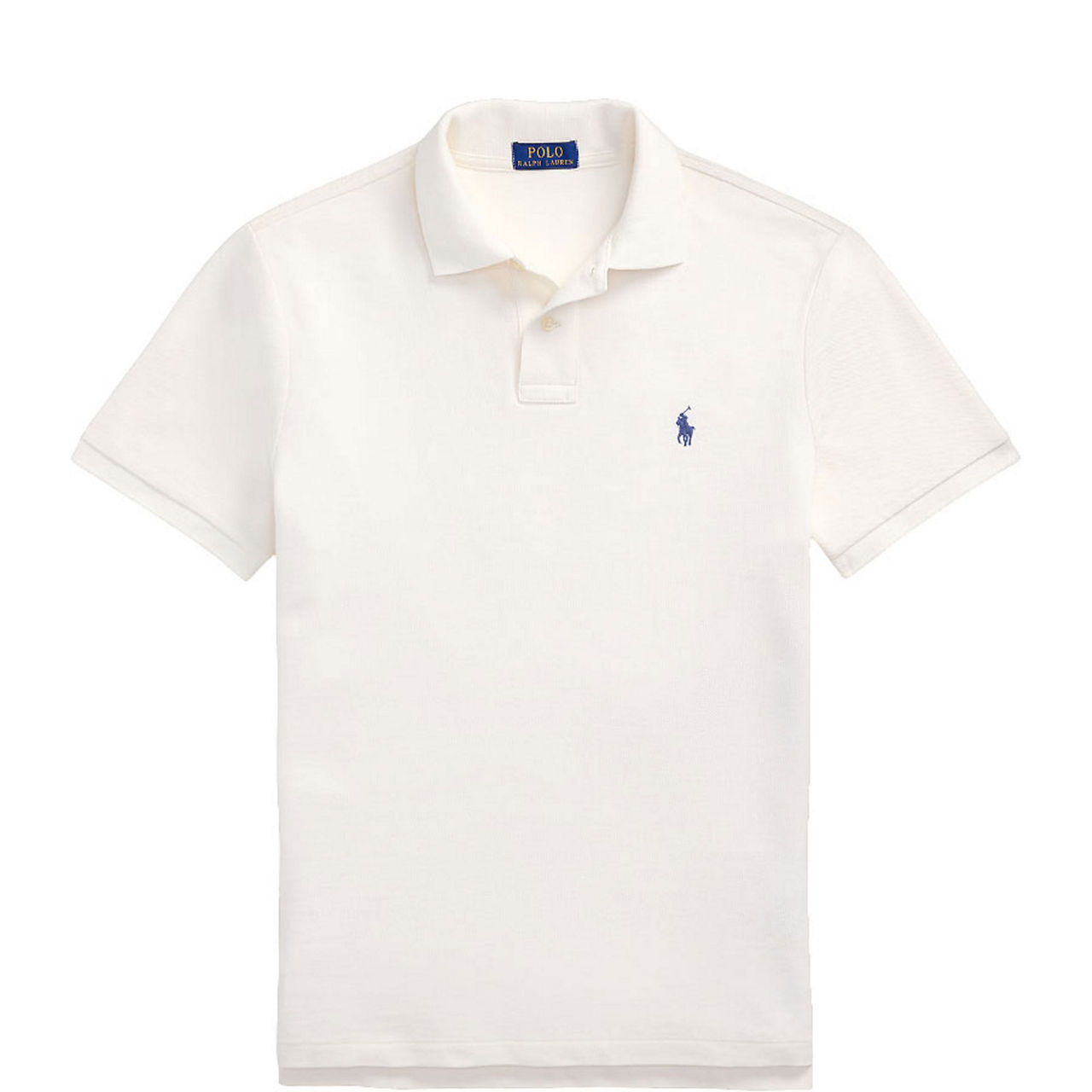 Pony Logo Slim Fit Mesh Polo Shirt
