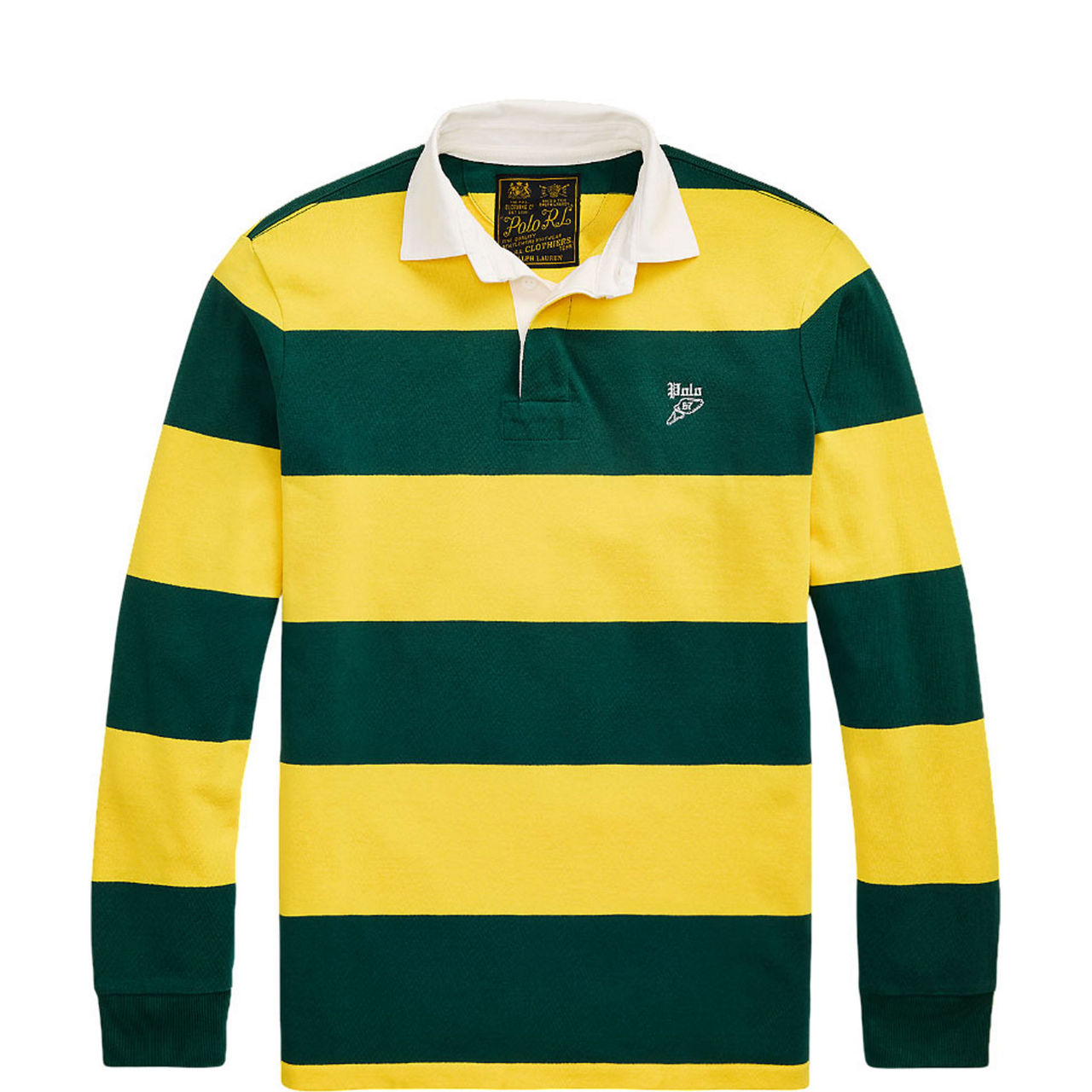 Embroidered Logo Rugby Shirt