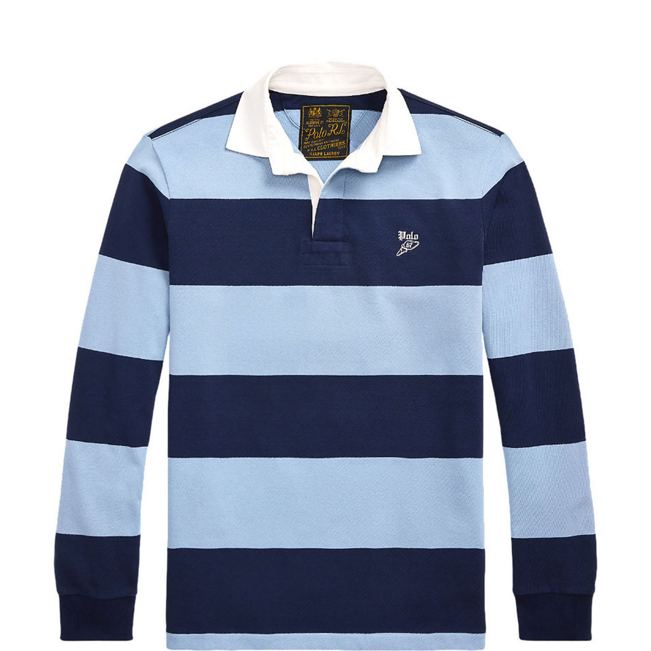 Embroidered Logo Rugby Shirt