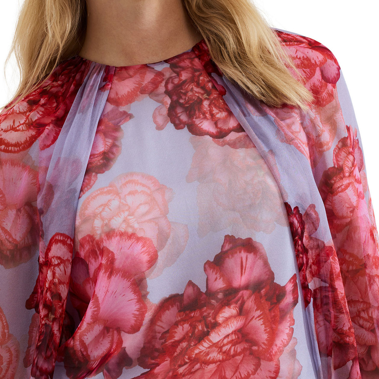 Amara Floral Silk Blouse