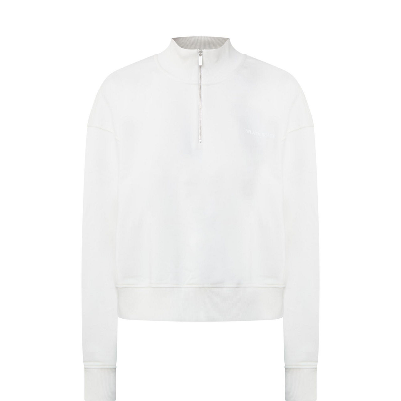 Revive Cropped Half-Zip Sweatshirt