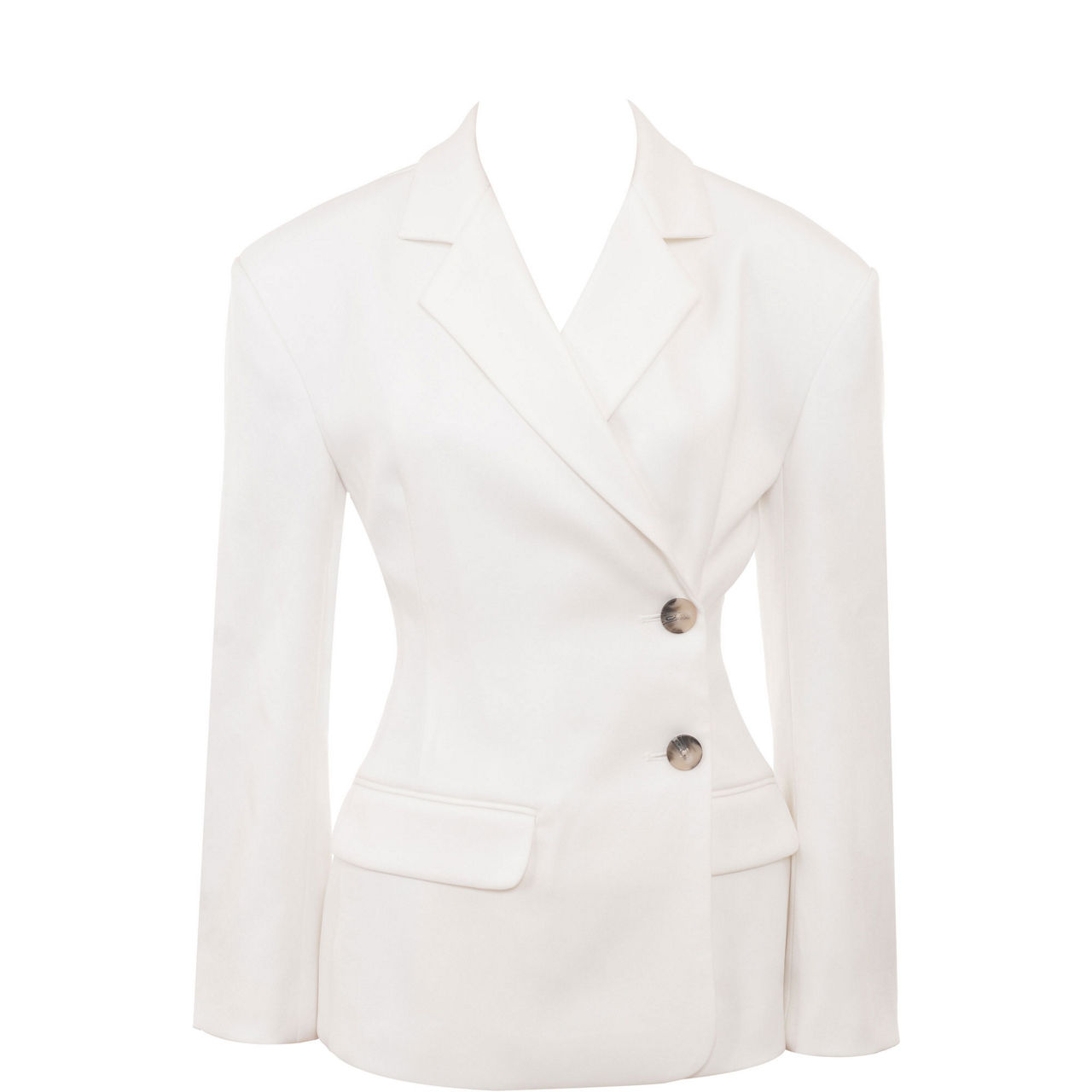 Hudson Hourglass Double-Breasted Blazer