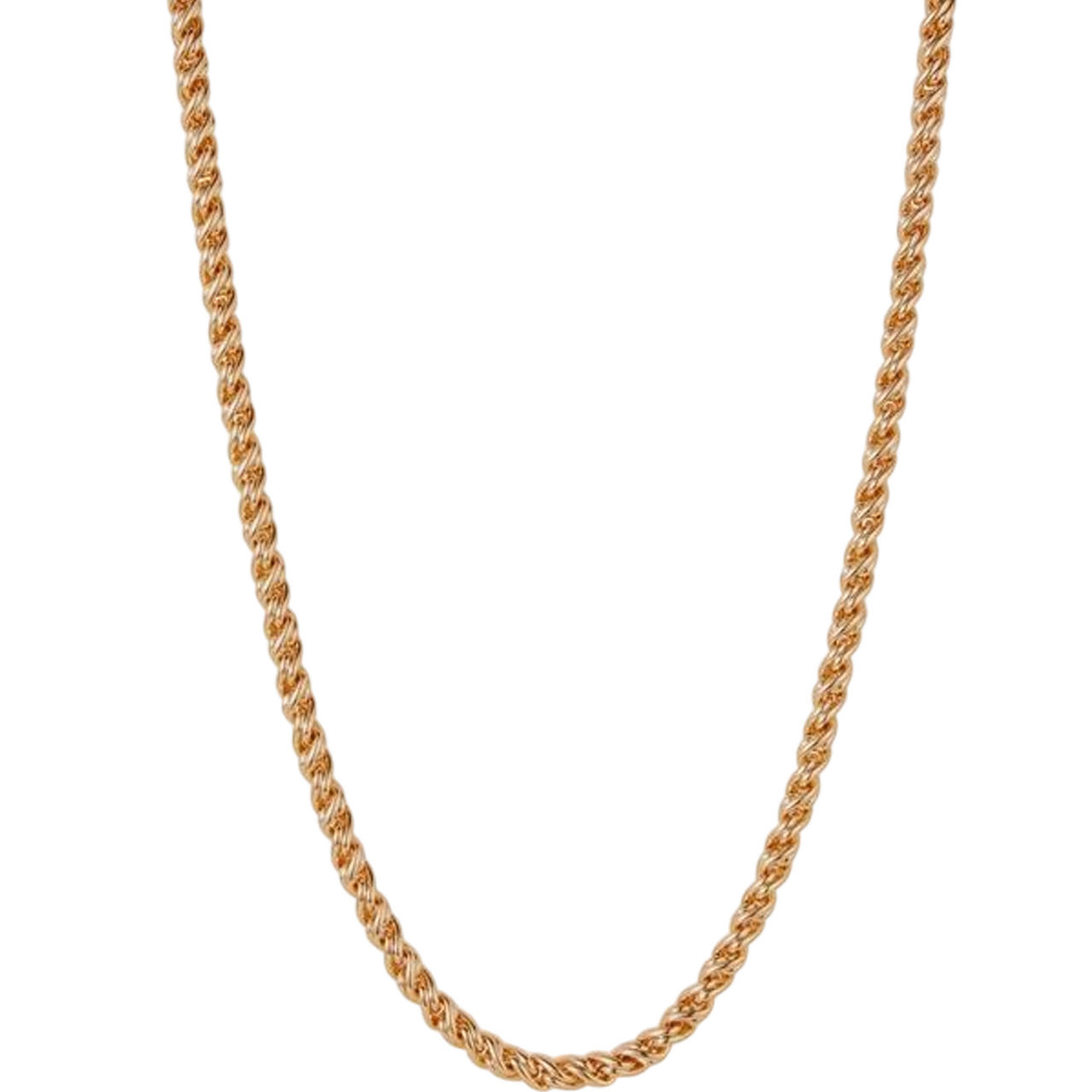 Rizzo Gold-Tone Chain Necklace