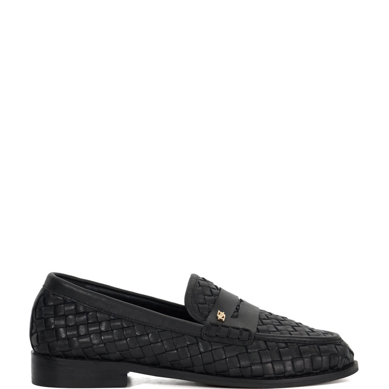 Ginello Woven Penny Loafers