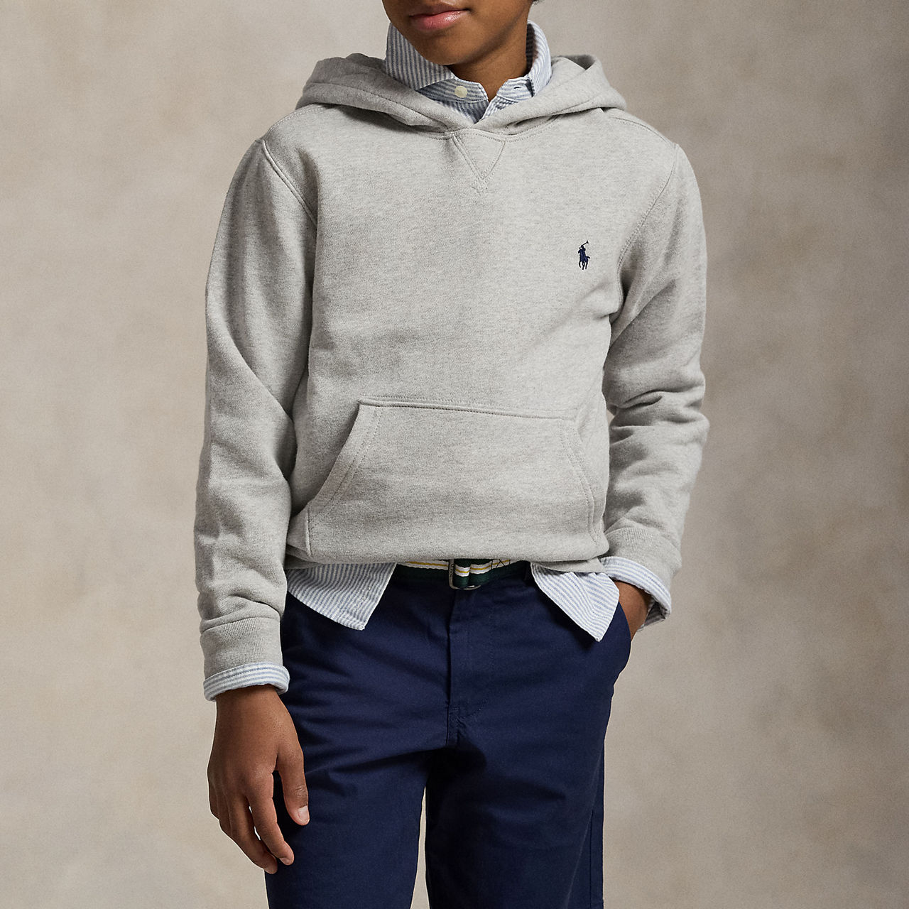 Pony Logo Fleece Hoodie 6-14 Years Pony Logo Fleece Hoodie 6-14 Years