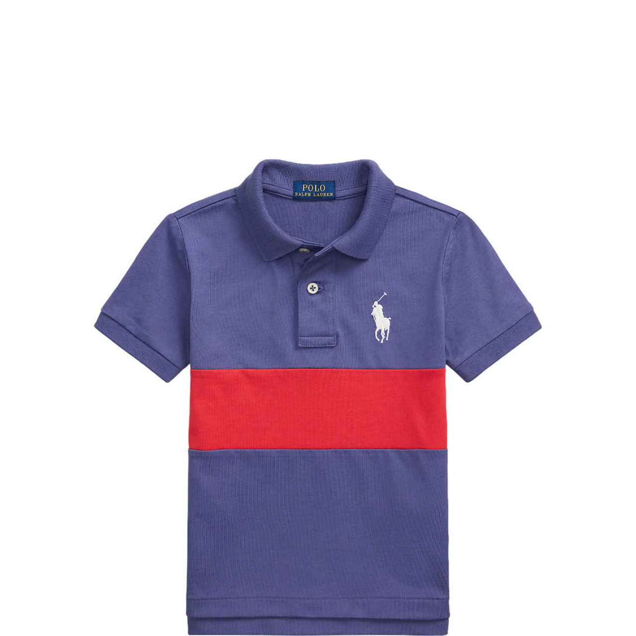 Big Pony Logo Striped Polo Shirt 2-6 Years