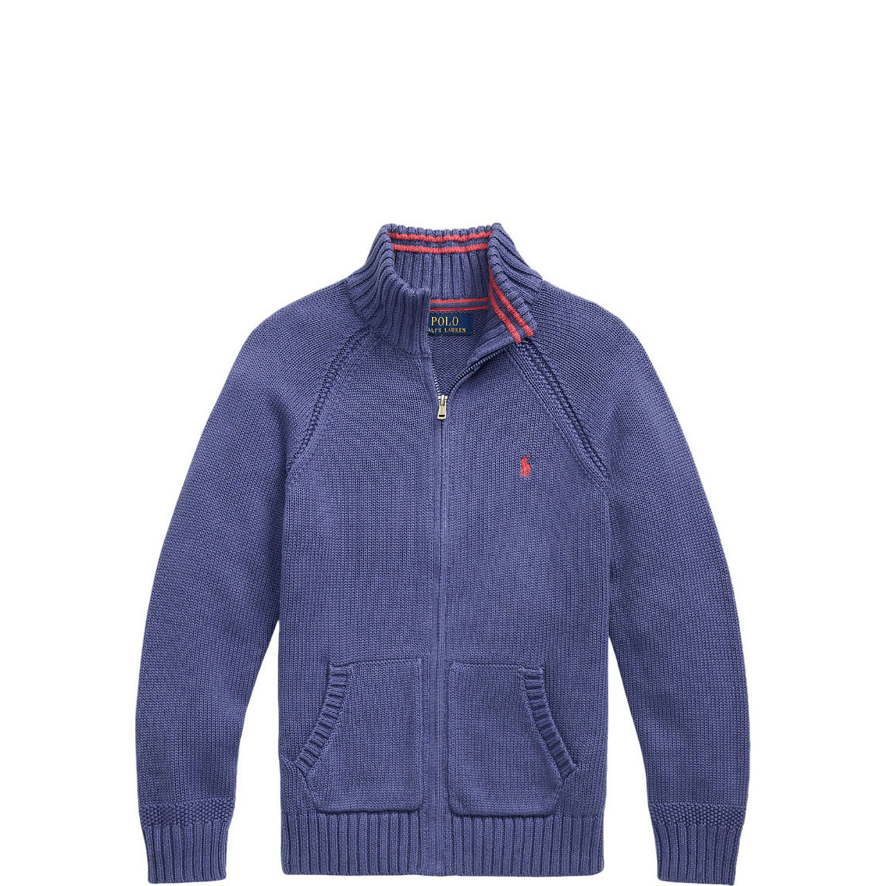 Polo Player Zip-Through Sweater 6-12 Years