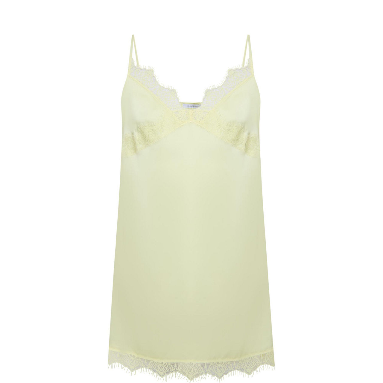 Satin Secrets Lace Trim Chemise