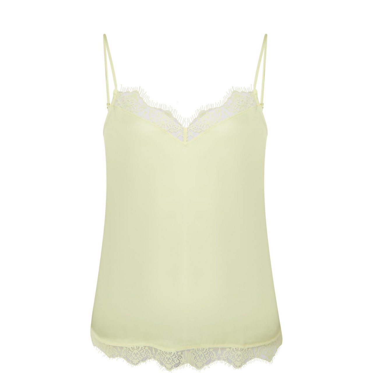 Satin Secrets Lace Trim Cami