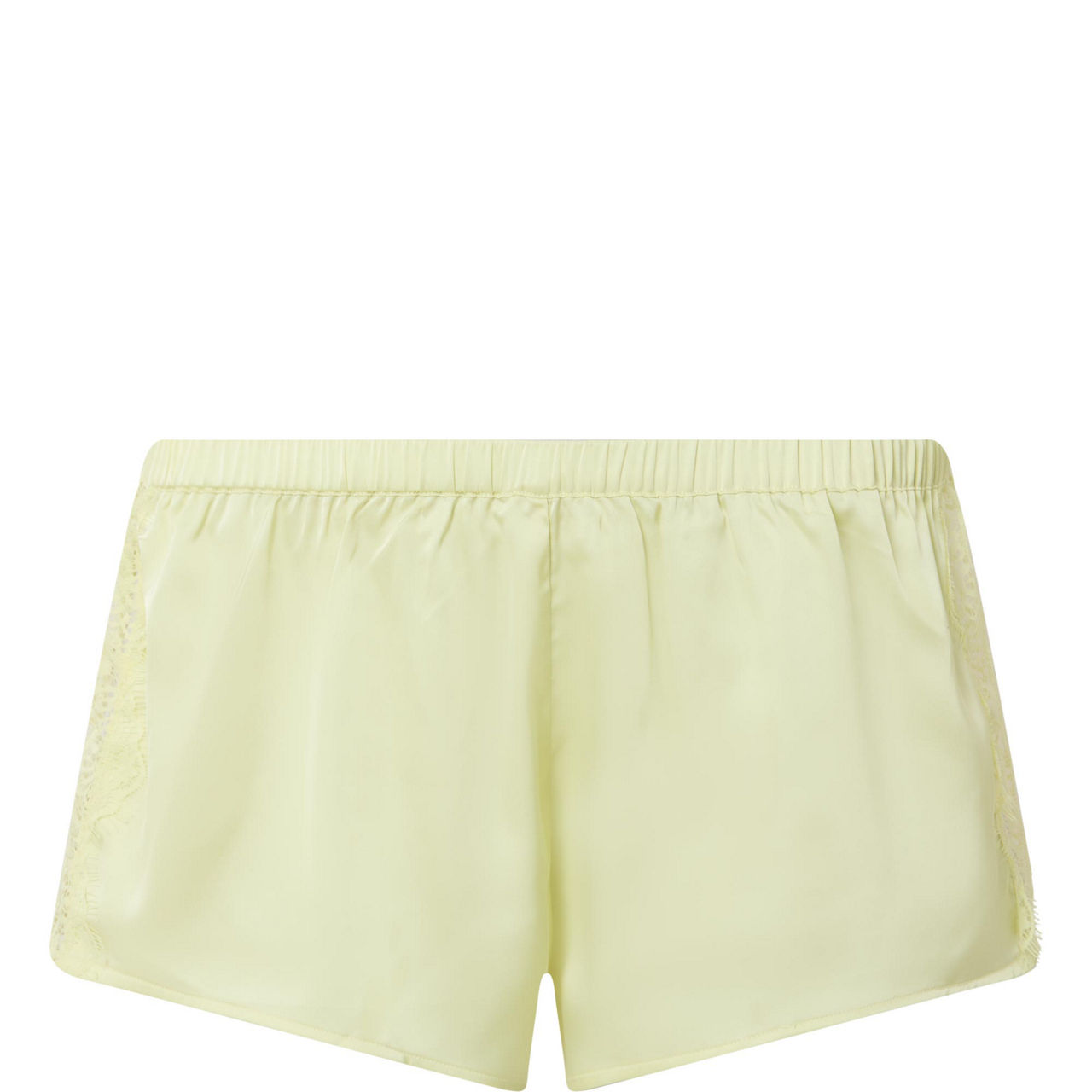 Satin Secrets Lace Trim Shorts
