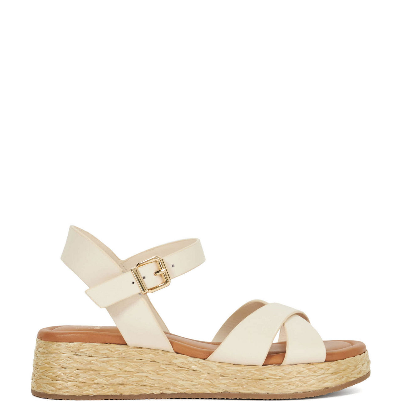 Littleton Raffia Flatform Sandals