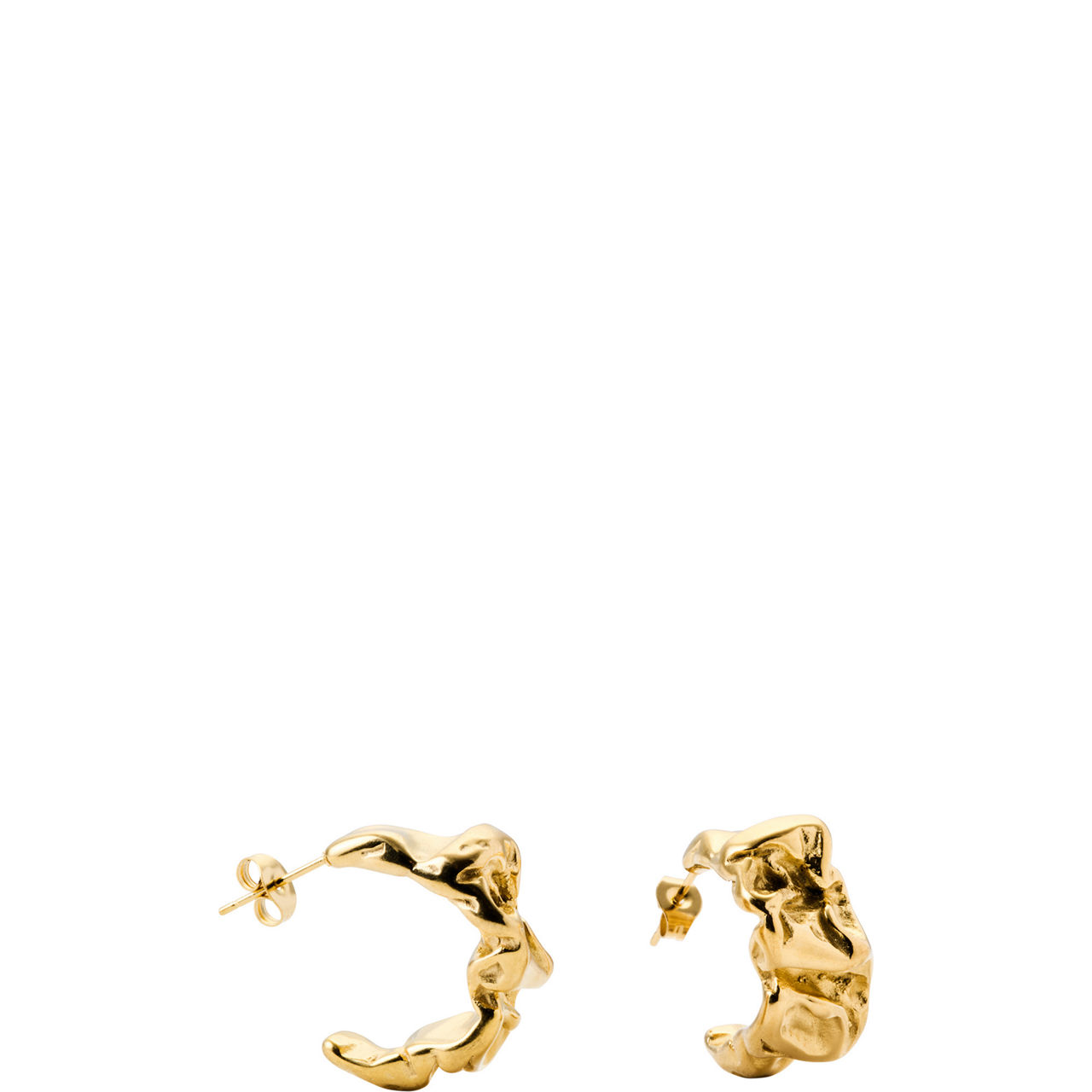 Textured Statement Hoops