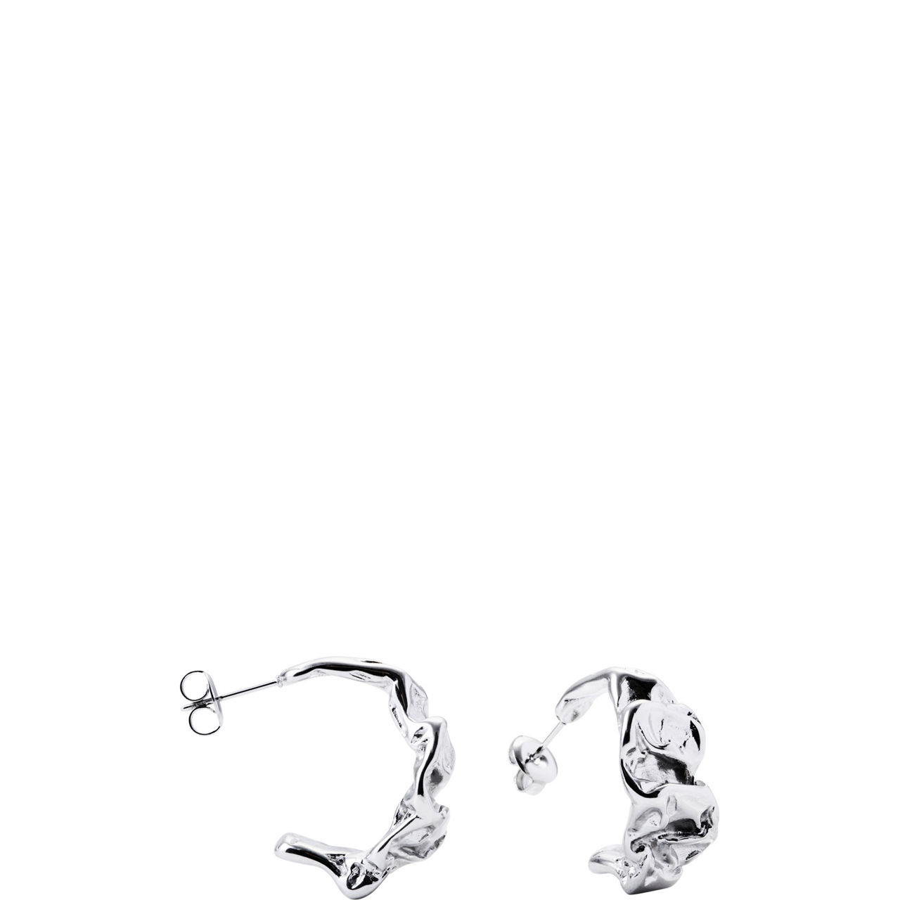 Textured Statement Hoops