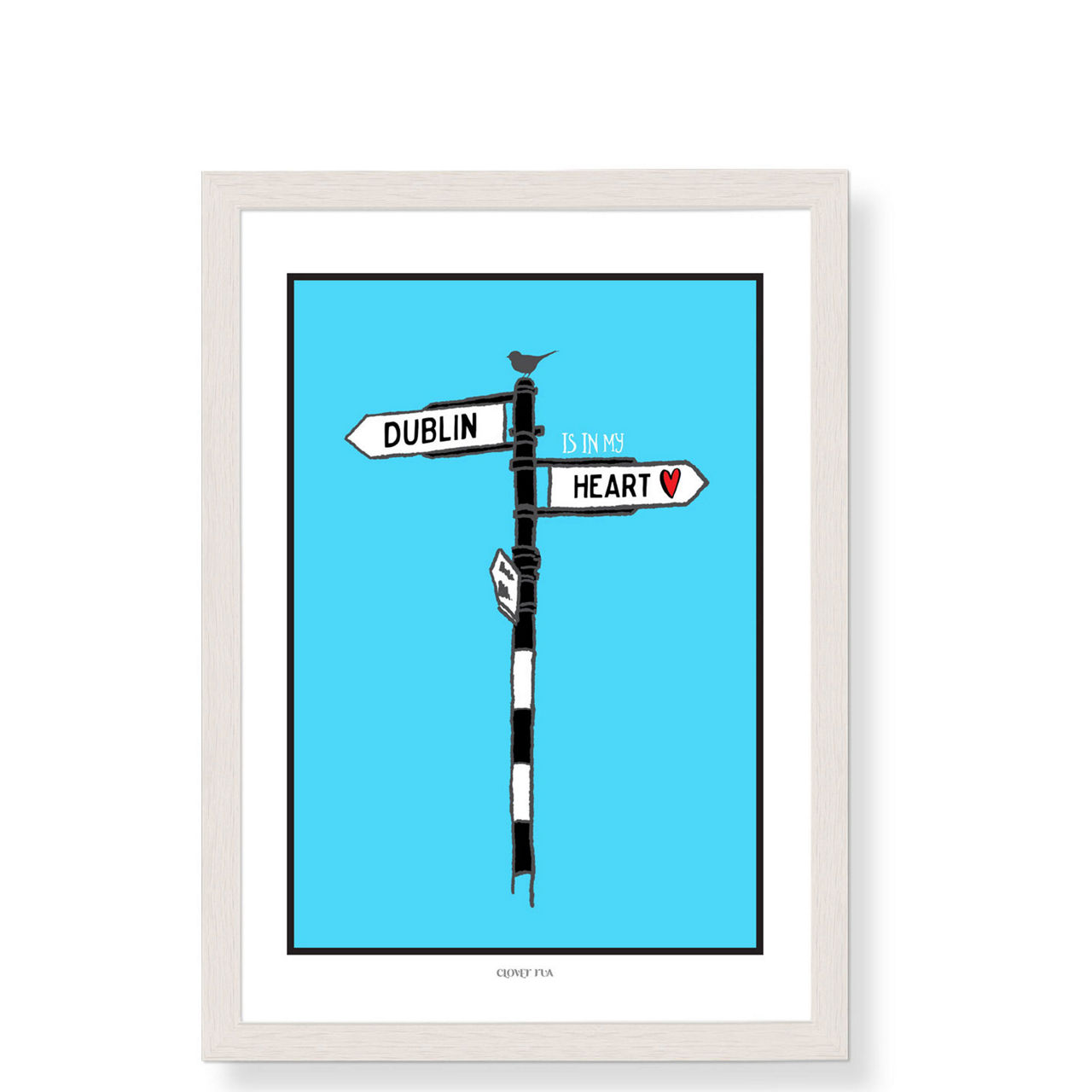 Dublin Road Sign Print
