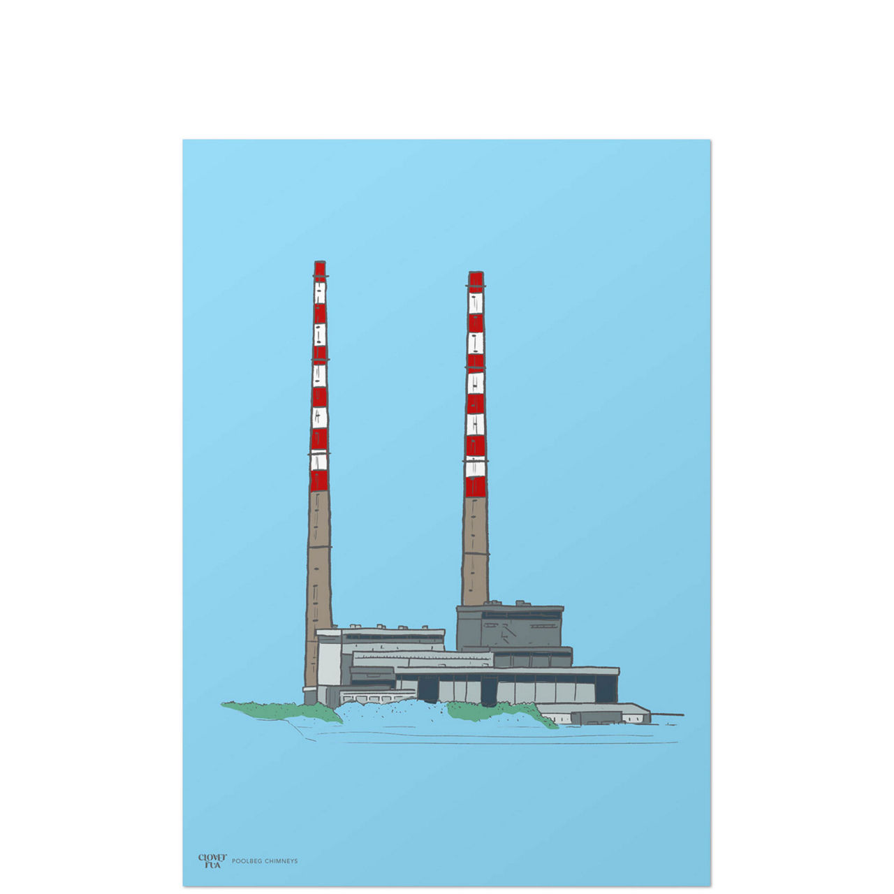 Poolbeg Chimney Print