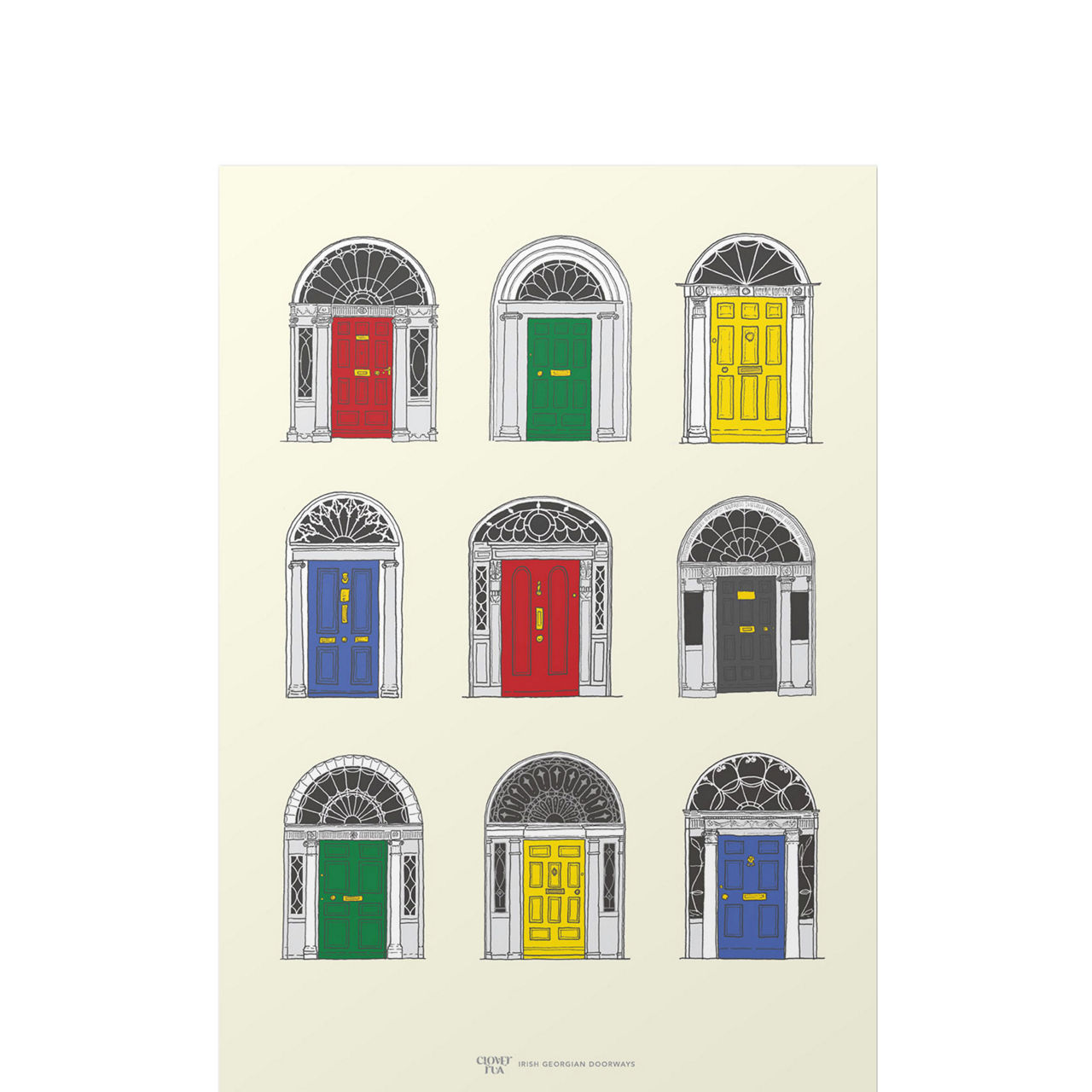 Georgian Door Print