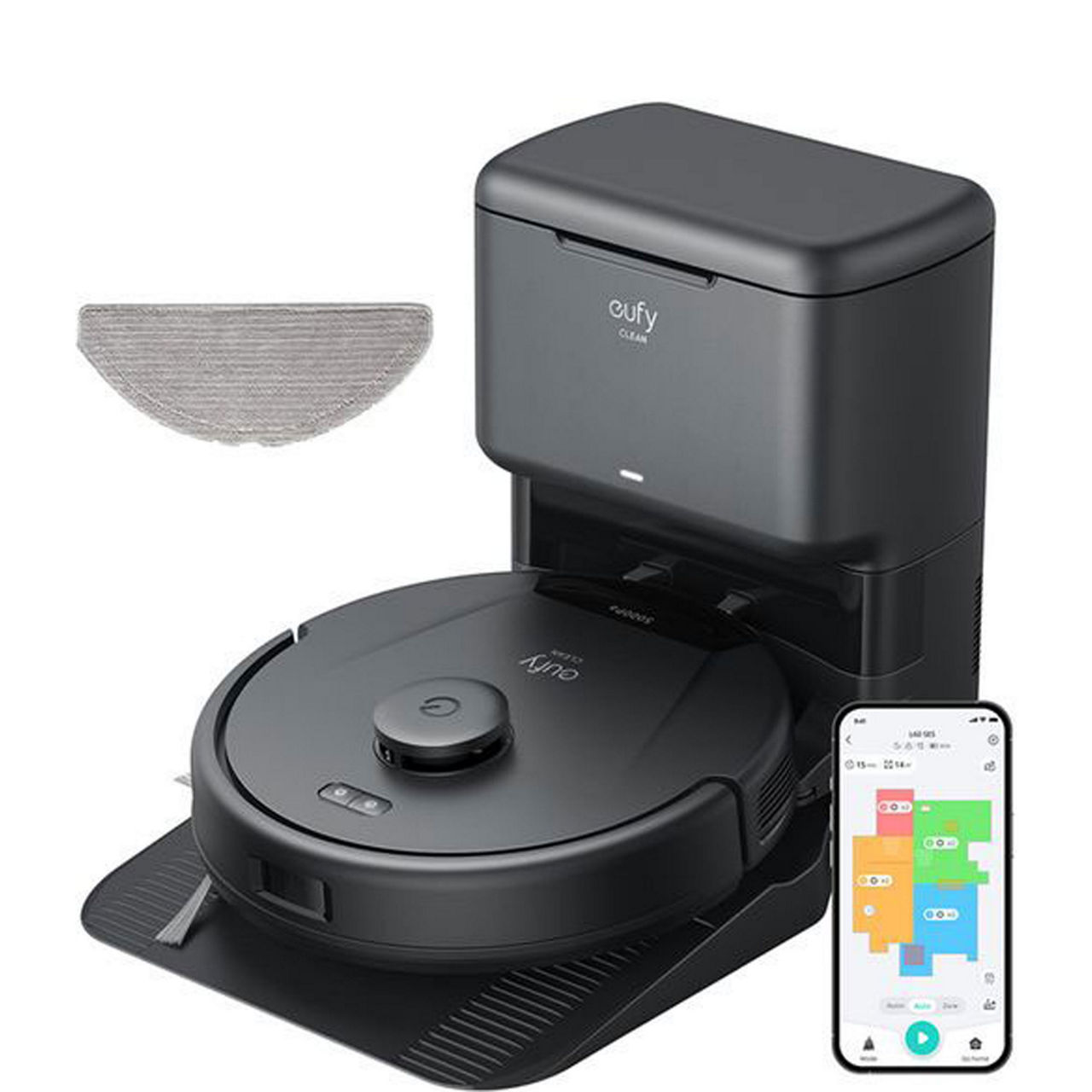 L60 Hybrid Robot Vacuum with Self Empty Station