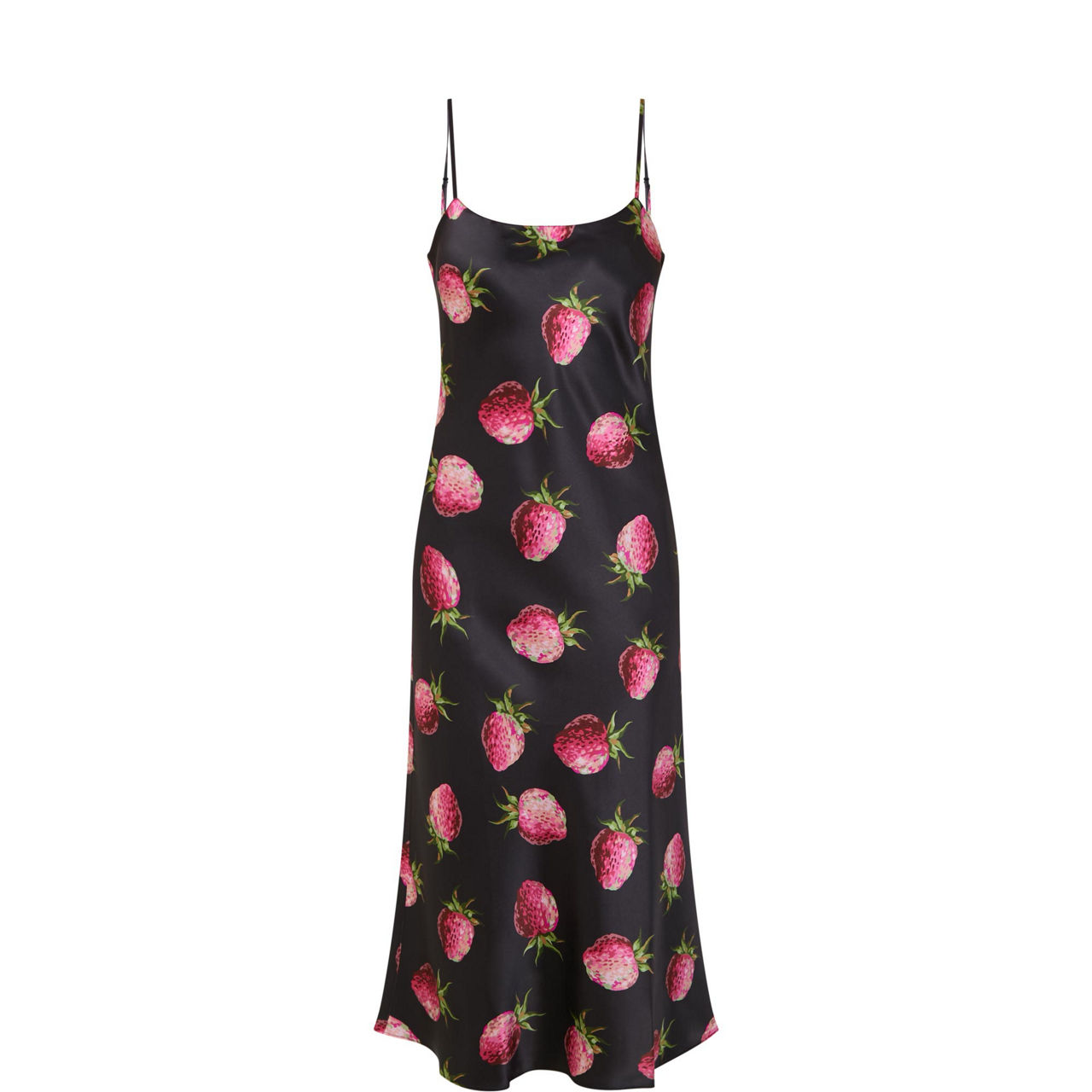 Artemis Strawberry Silk Night Dress