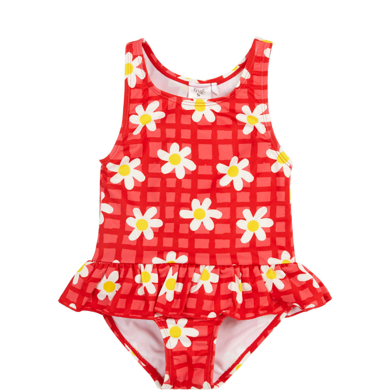 Coral Floral Swimsuit