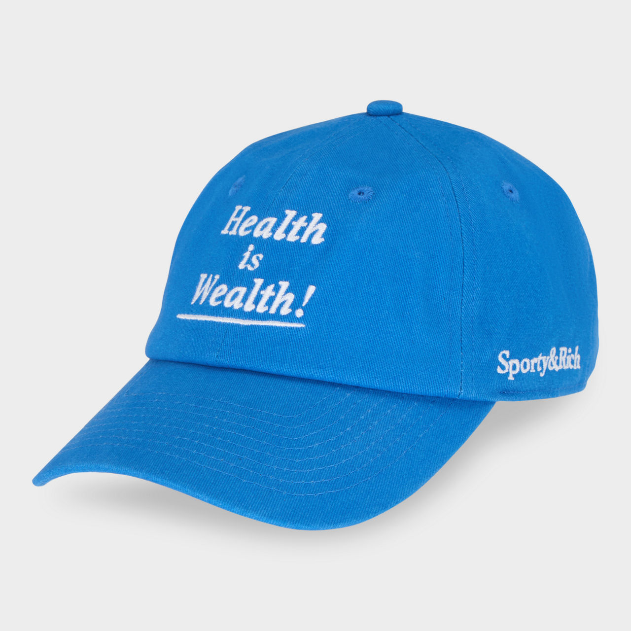 Health is Wealth Logo Baseball Cap