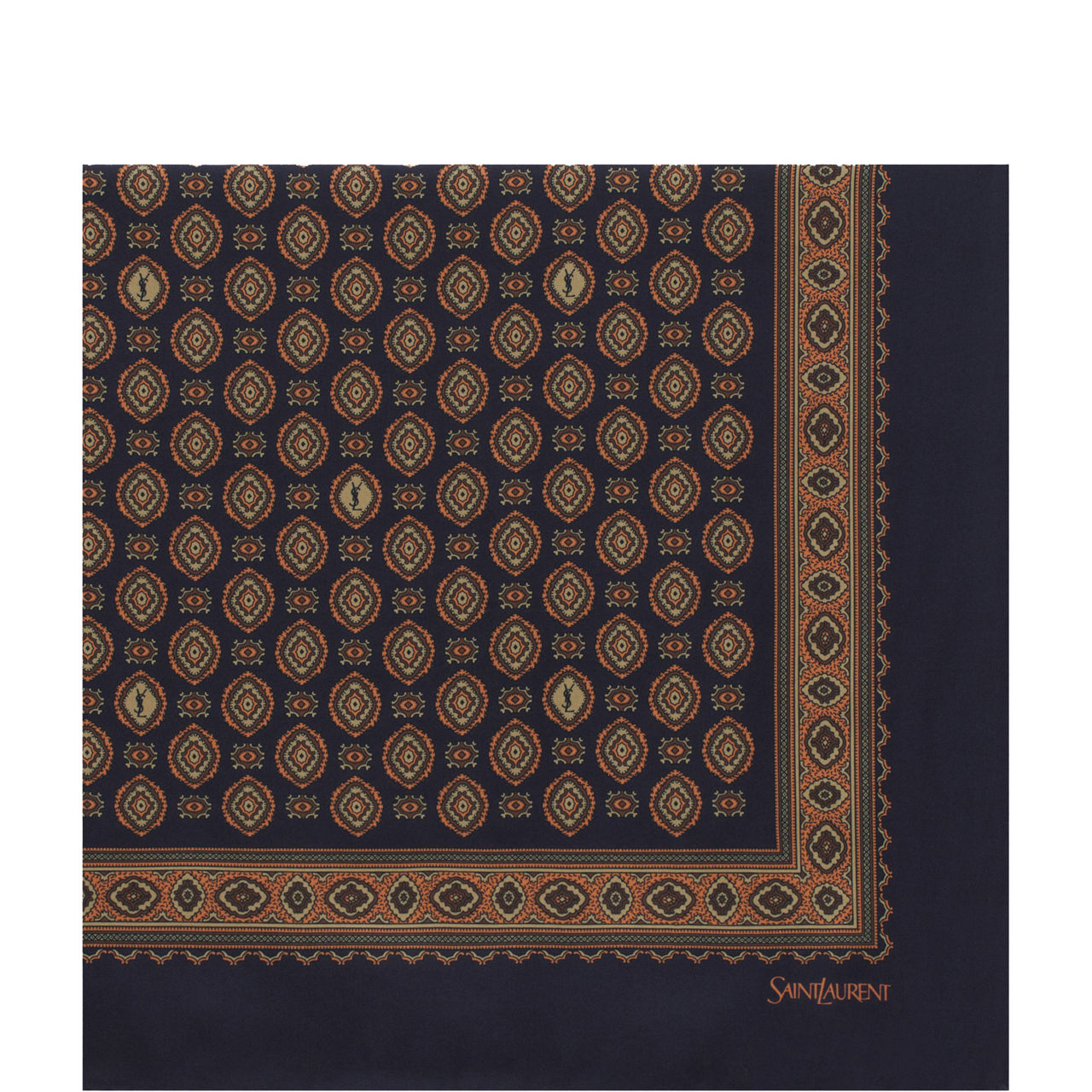 Medallion Logo Silk Scarf