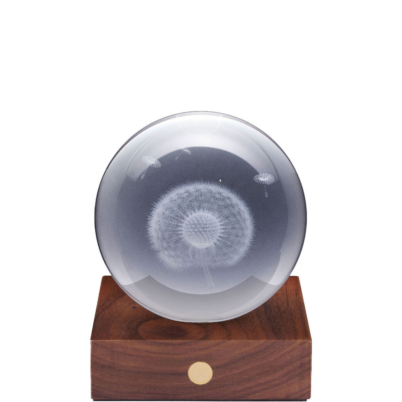 Amber Dandelions Crystal Light