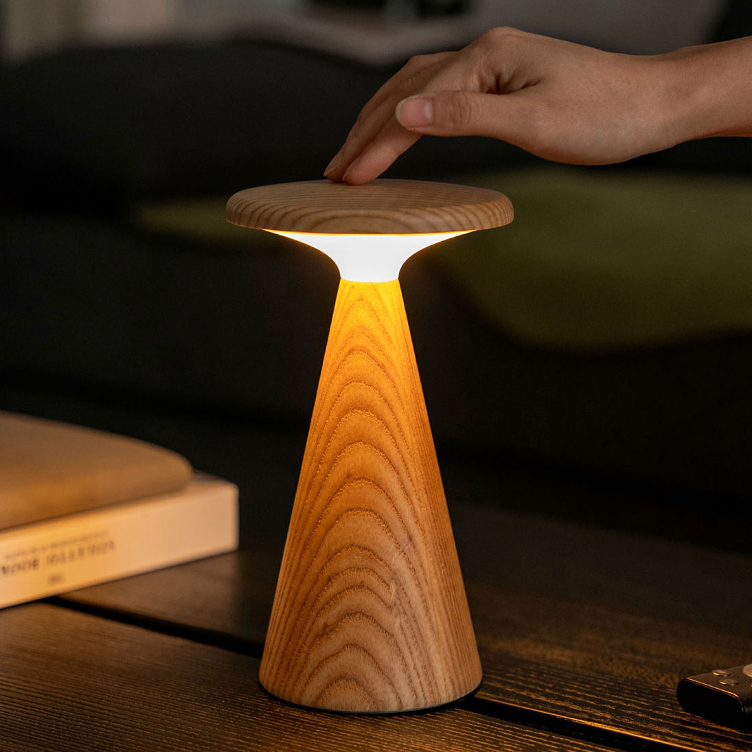 Sylva Large White Ash Table Lamp