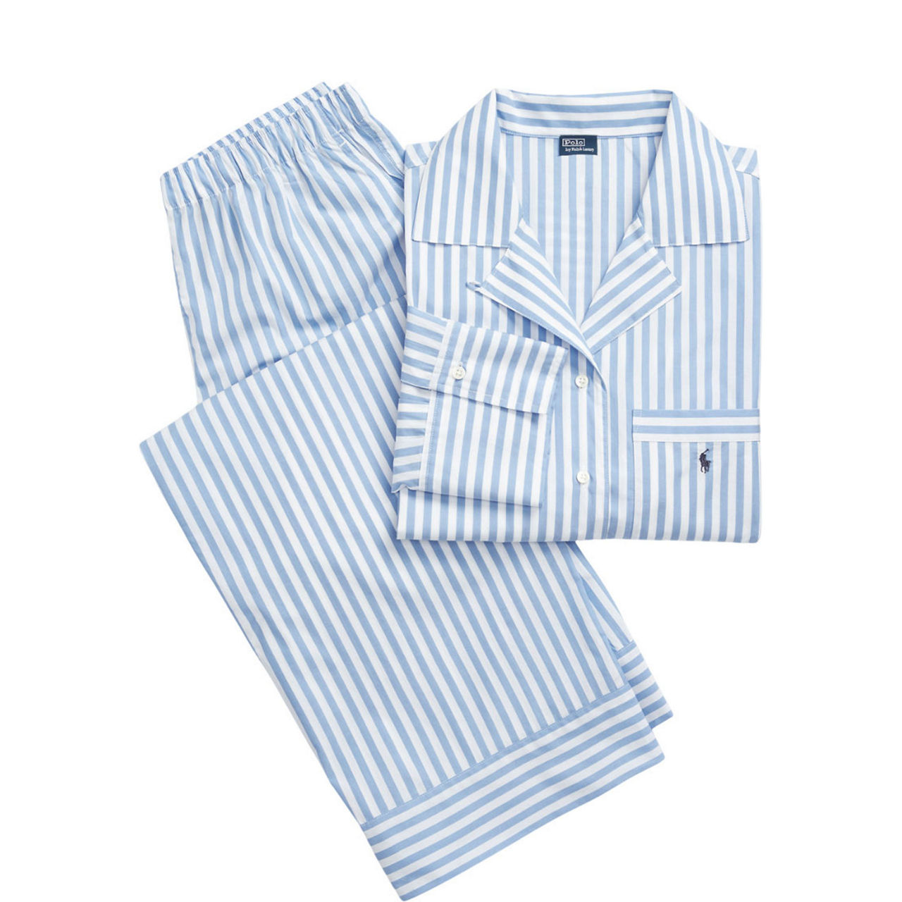 Striped Pony Logo Pyjama Set