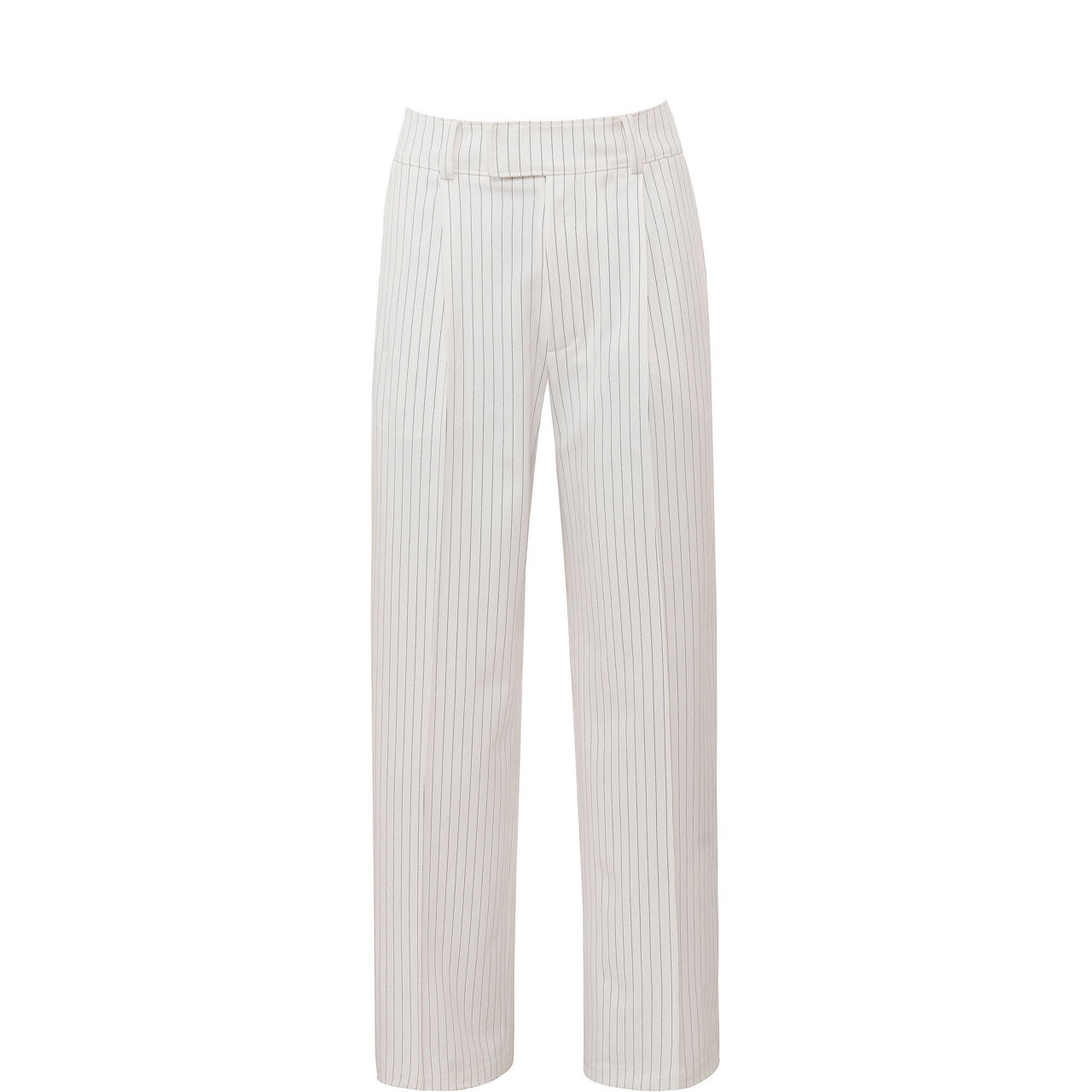 Hayden High-Waisted Striped Trousers