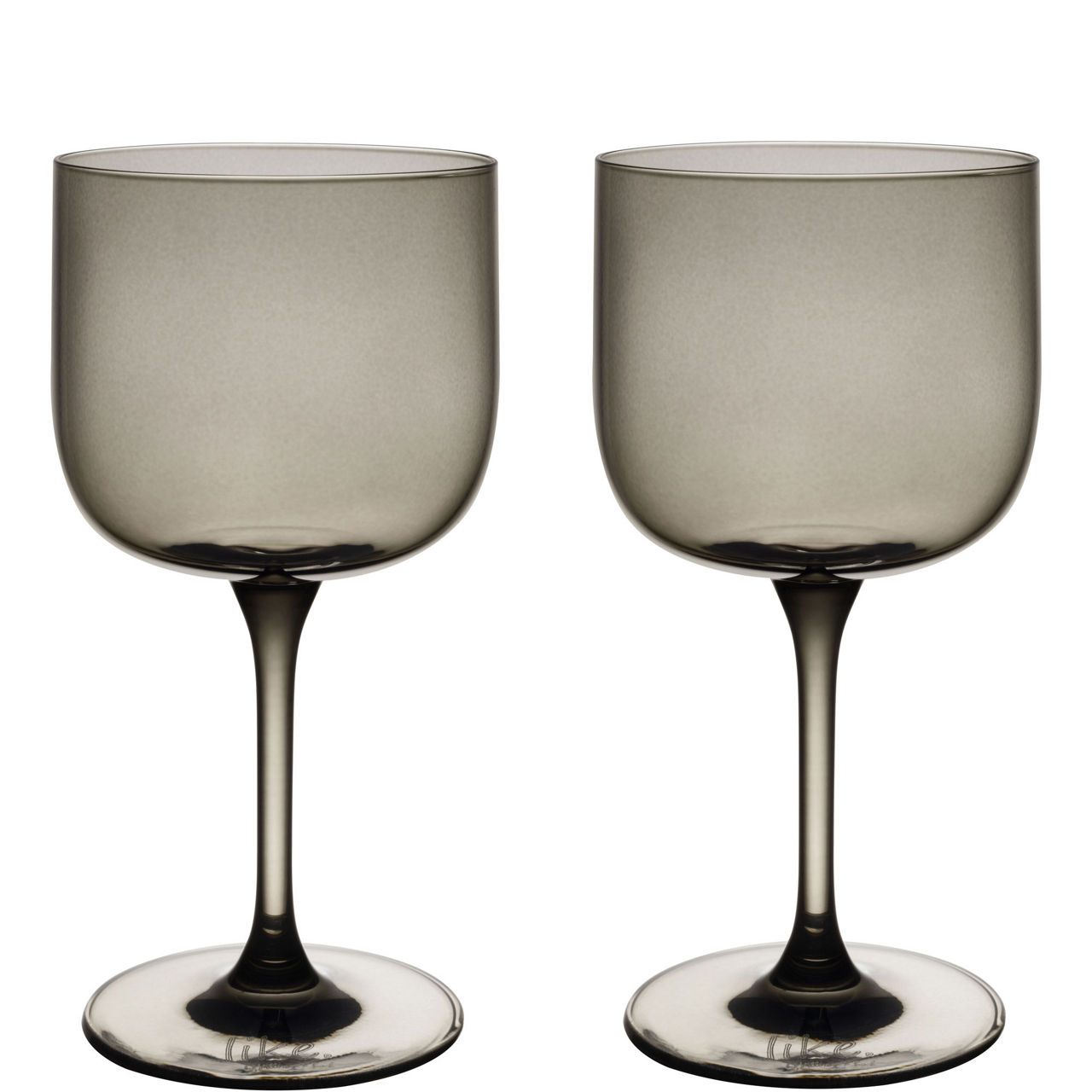 Like Smoke Wine Glass, Set of Two