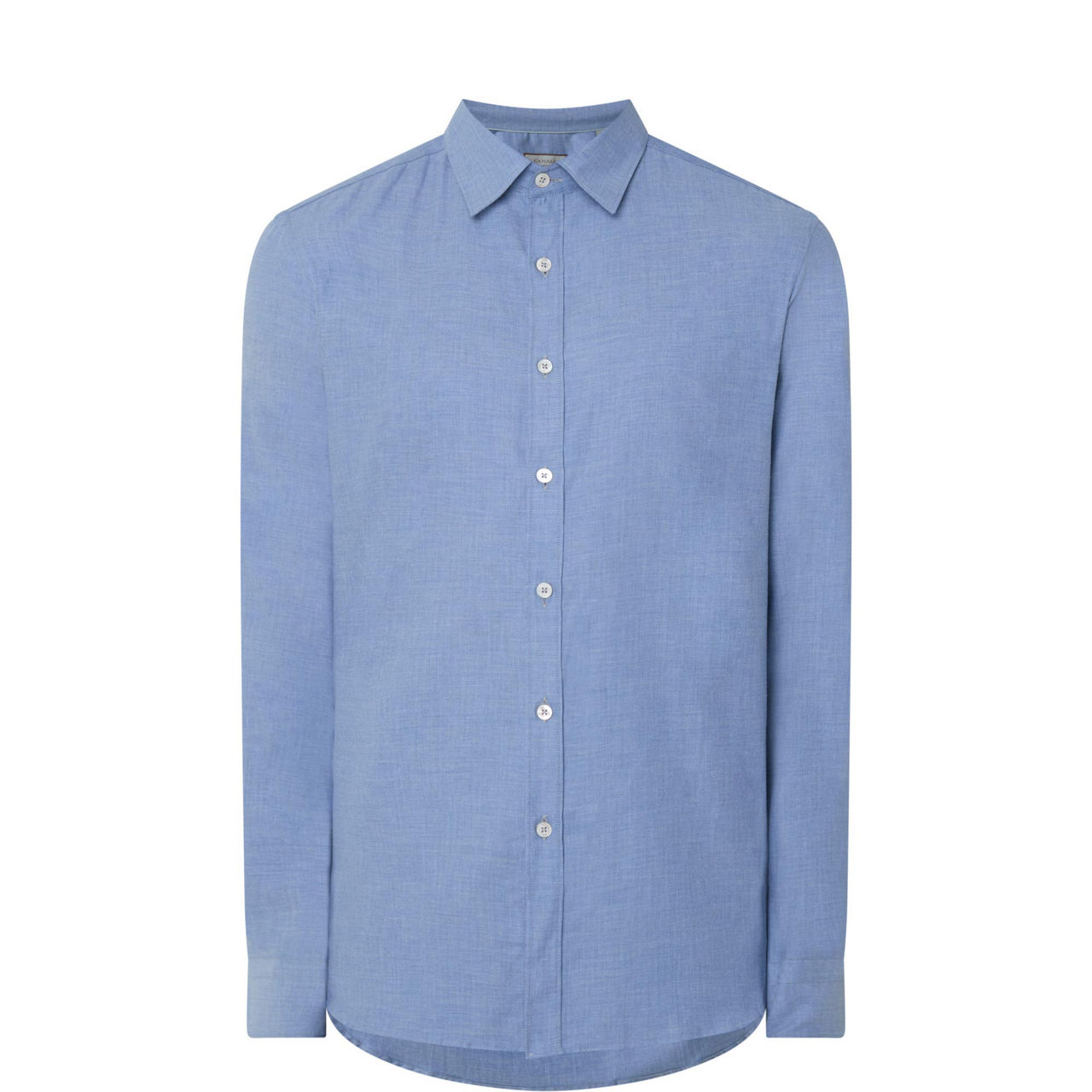 Subtle Herringbone Single Cuff Shirt