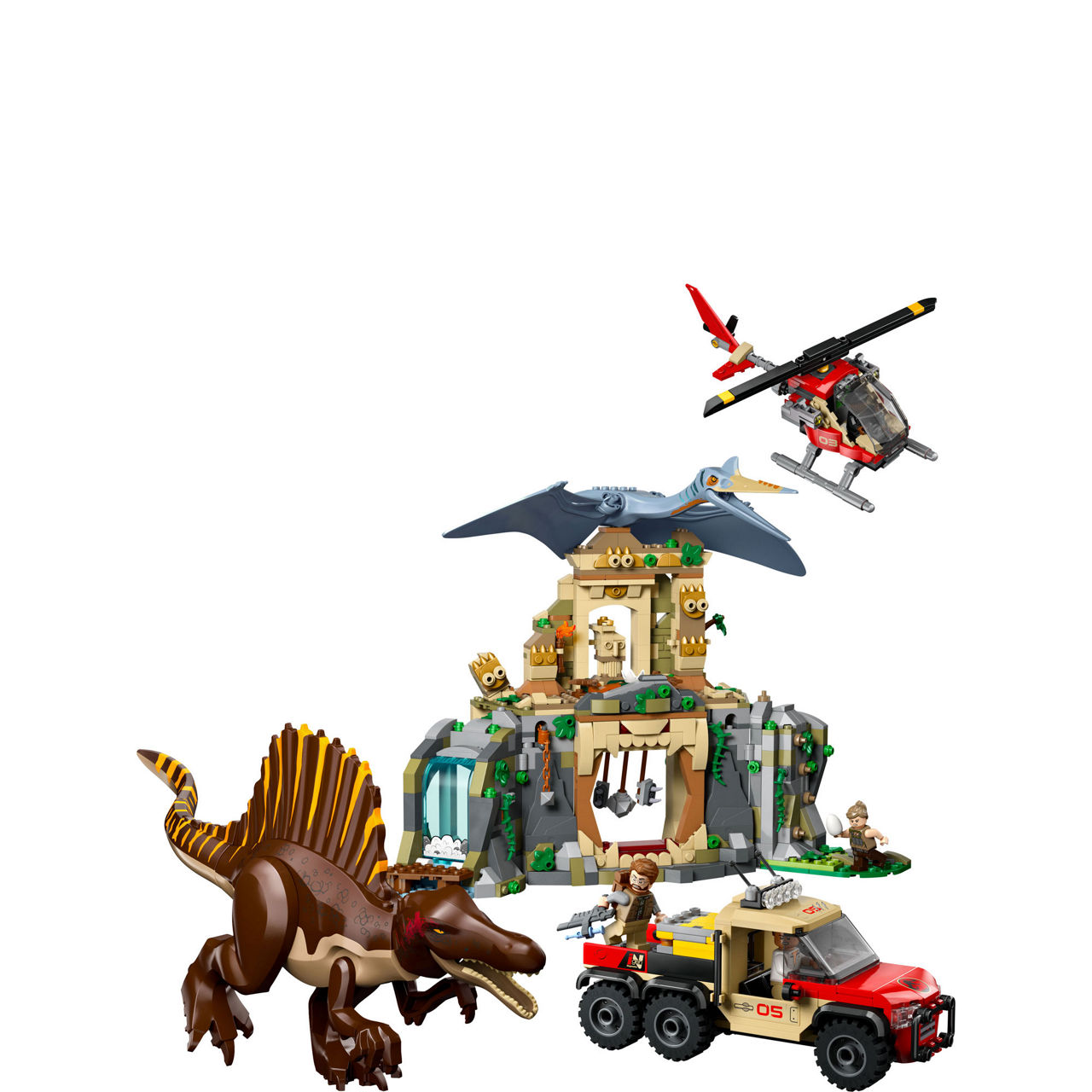 Jurassic World Spinosaurus & Quetzalcoatlus Air Mission