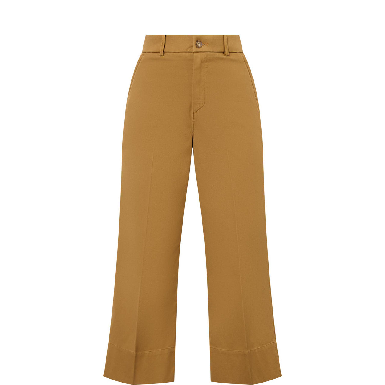 SPANXsupersmooth&trade; Stretch Twill Cropped Wide Leg Trousers