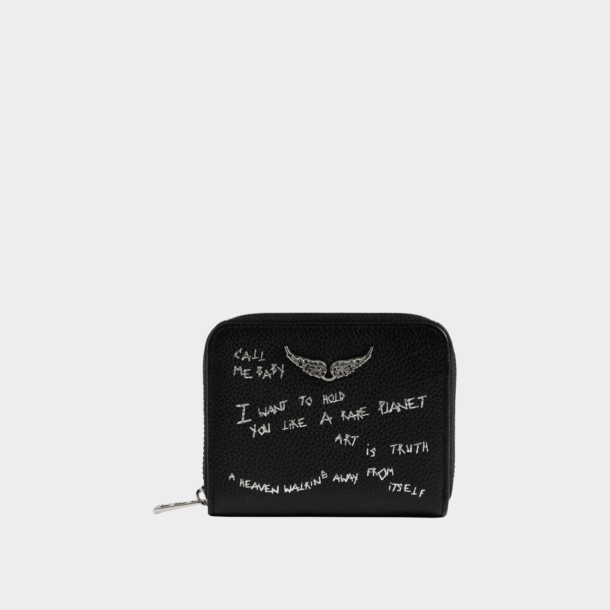 Mini Logo Graffiti Wallet