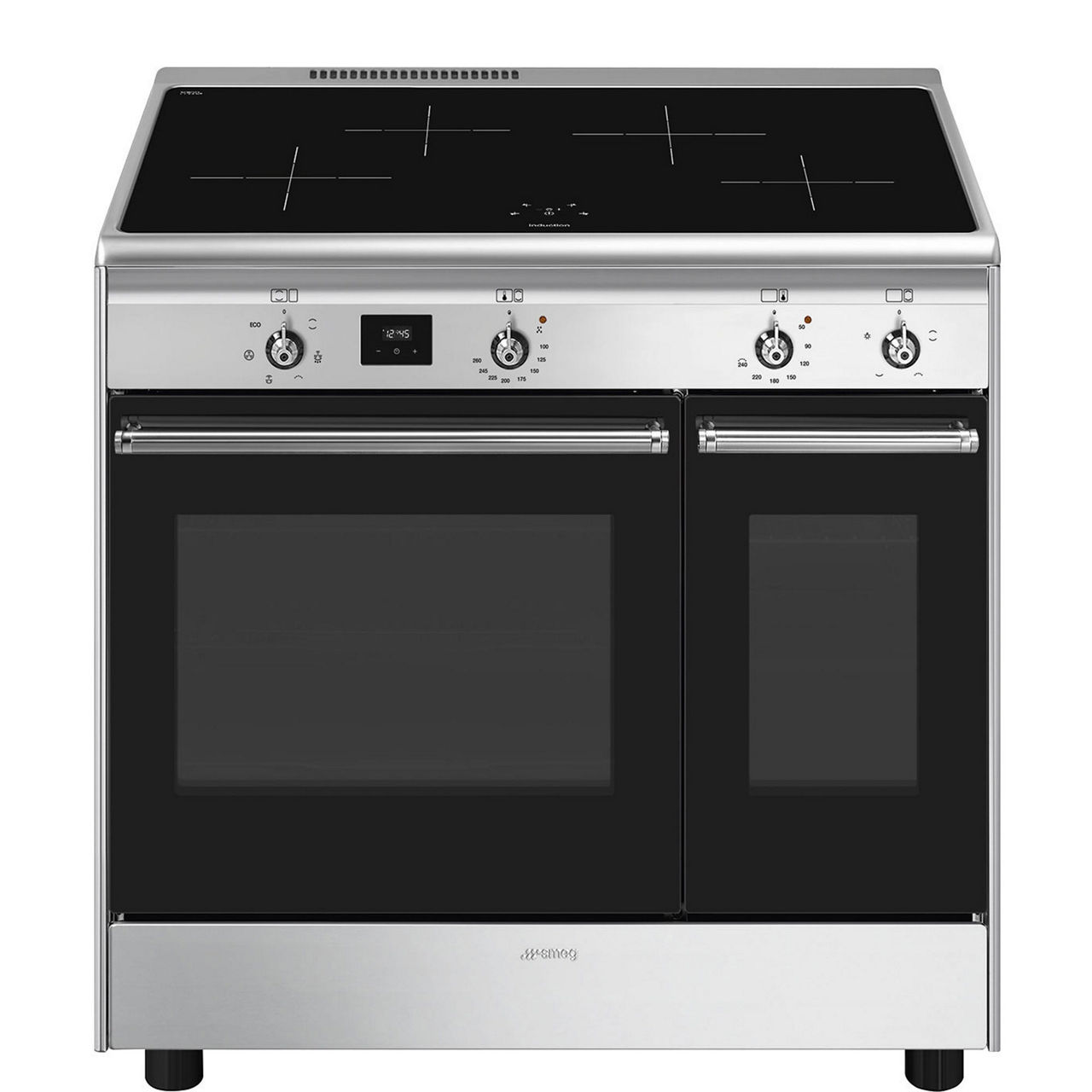 Concert Stainless Steel 90cm Double Cavity Induction Cooker