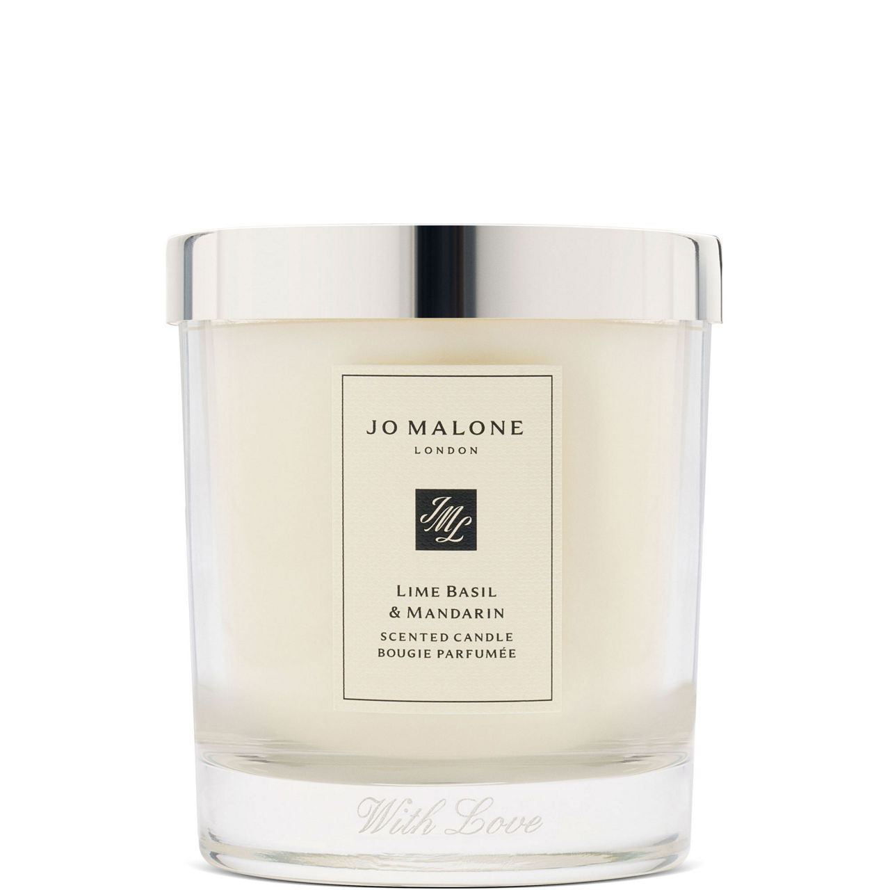 Lime Basil & Mandarin Engraved Classic Candle