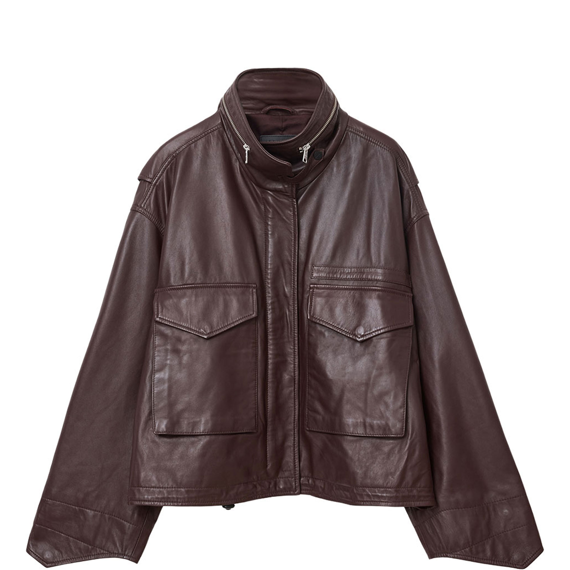 Clay Leather Jacket