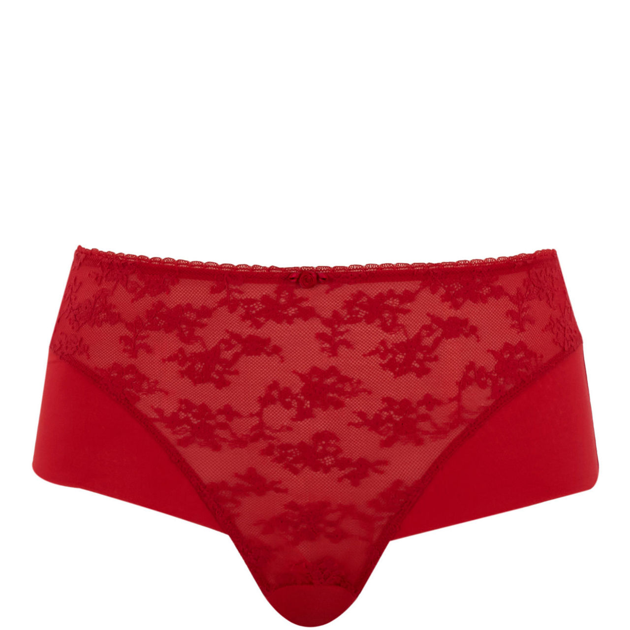 Tango Rose Lace Deep Briefs